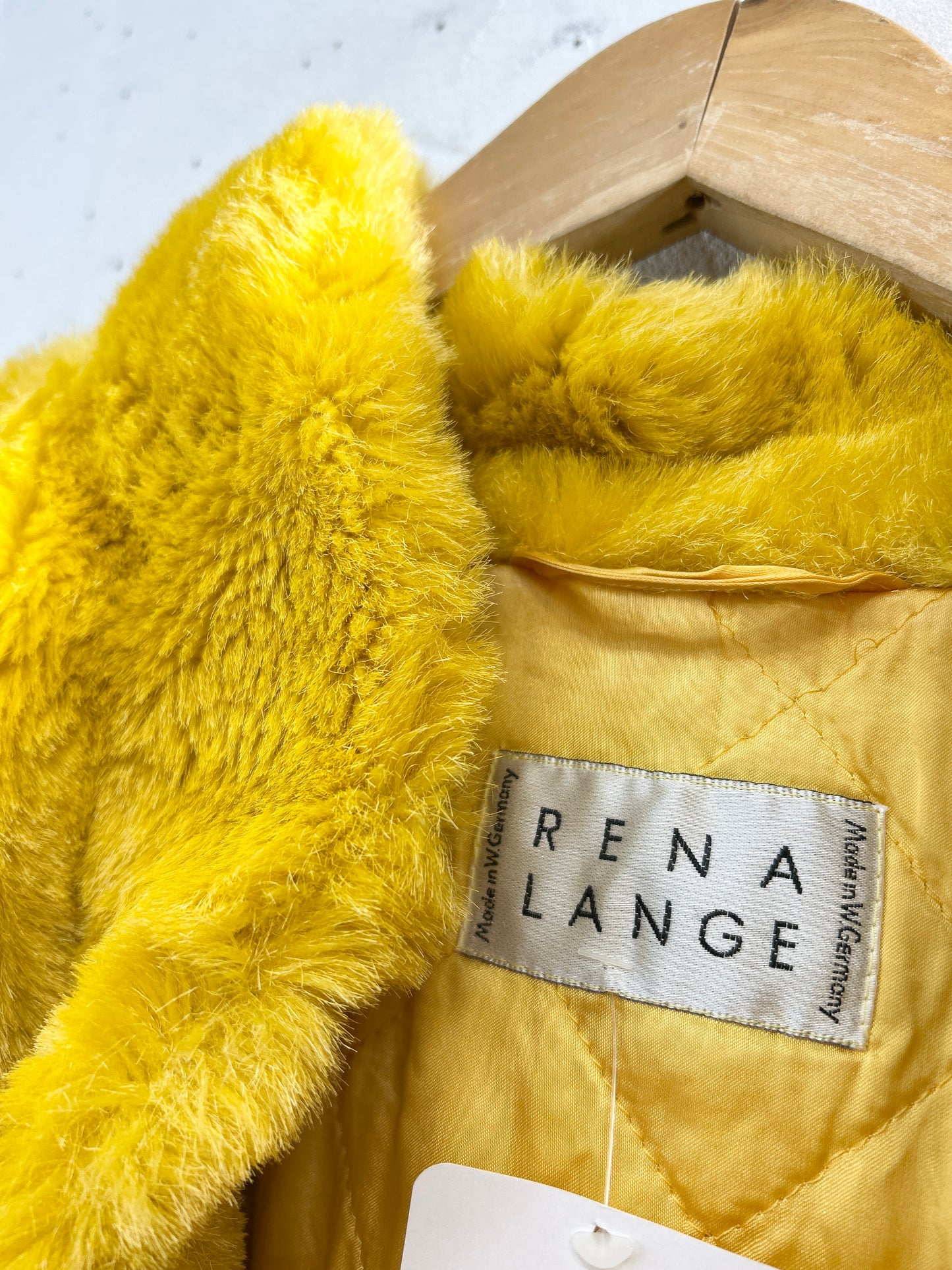 Vintage Eco Fur Coat 〜MADE IN W.GERMANY〜 [A31198]