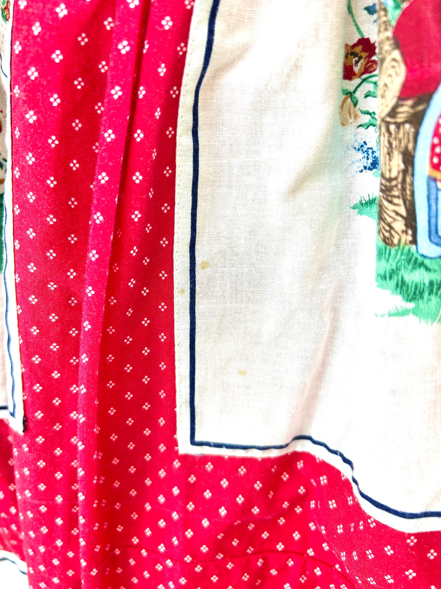 Vintage country patch Skirt [F30963]