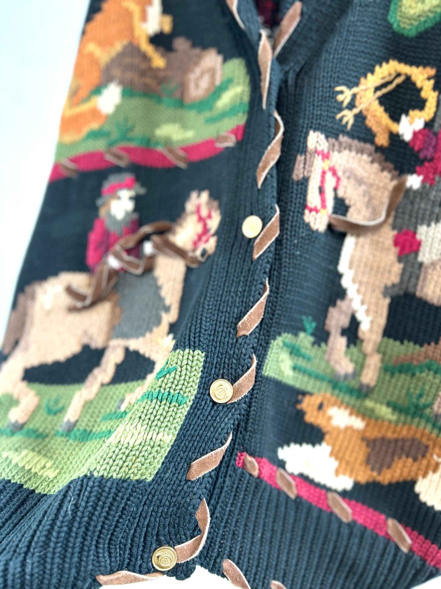 Vintage Knit Cardigan [A31312]