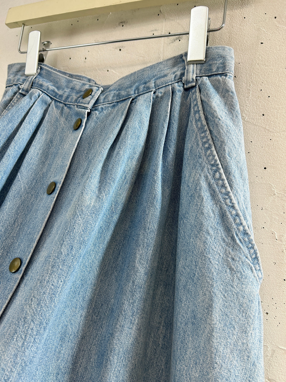 Vintage Denim Skirt [I33815]