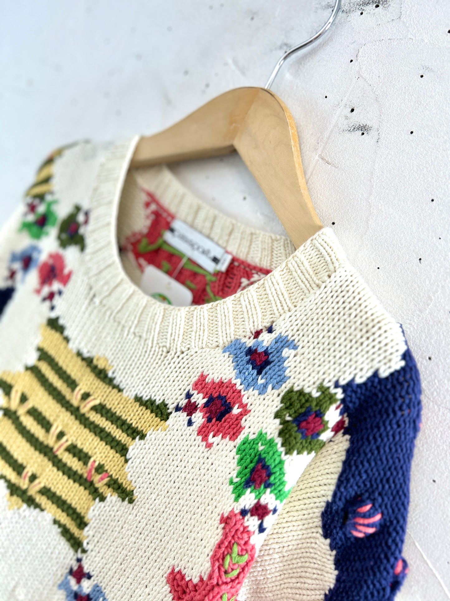 Vintage Knit Sweater [L31009]