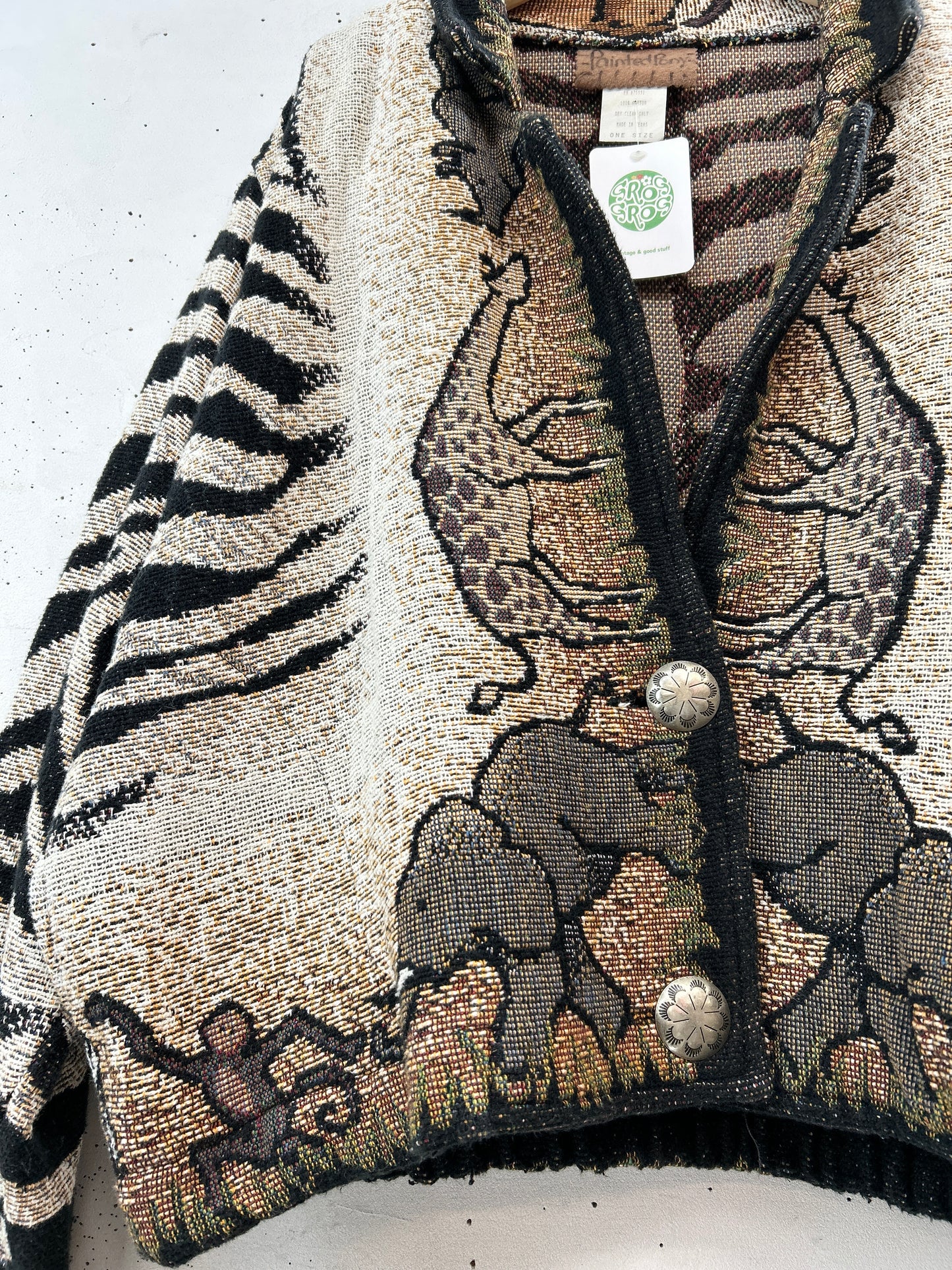 Vintage Rug Jacket 〜Painted Pony〜 [B31486]