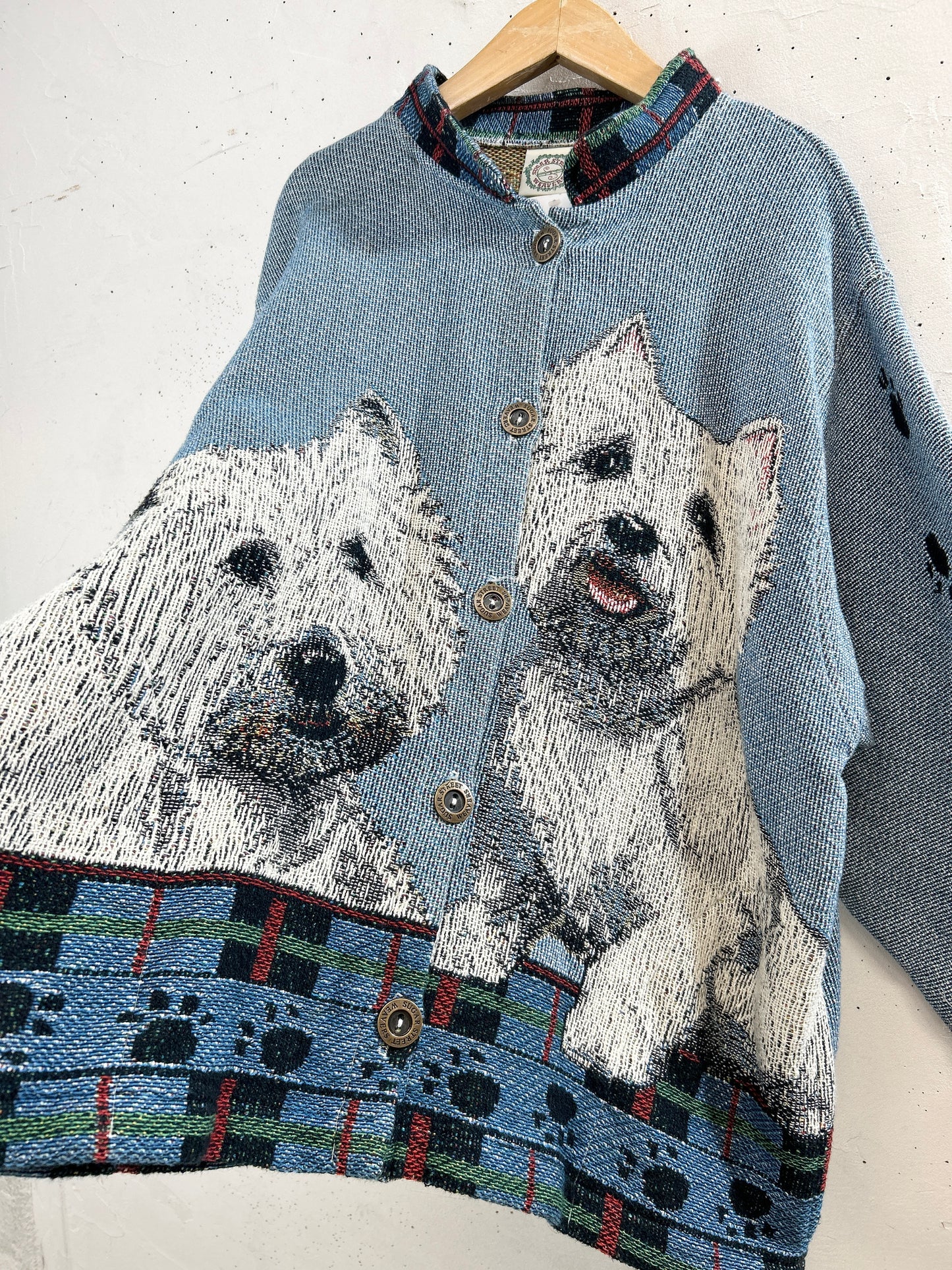 Vintage Rug Jacket 〜SUGAR STREET WEAVERS〜 MADE IN AMERICA [F32827]