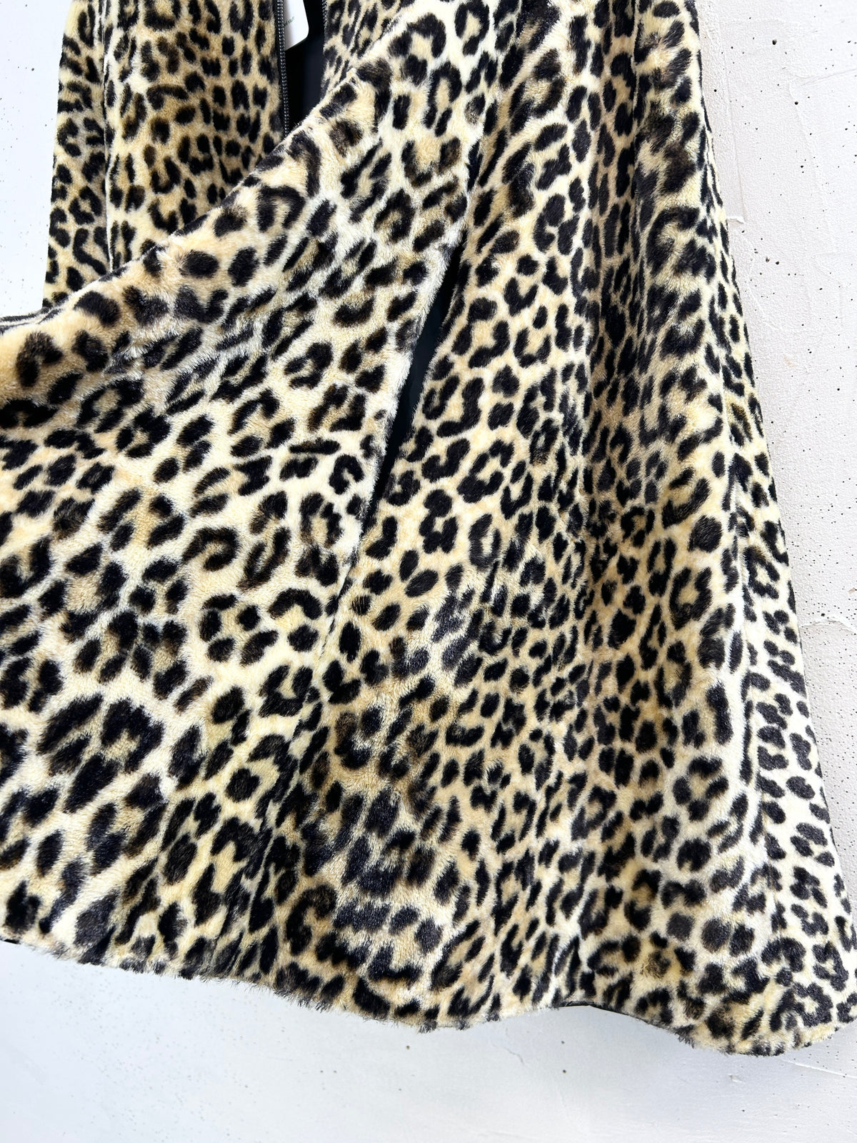 Vintage Fleece Poncho [I33963]