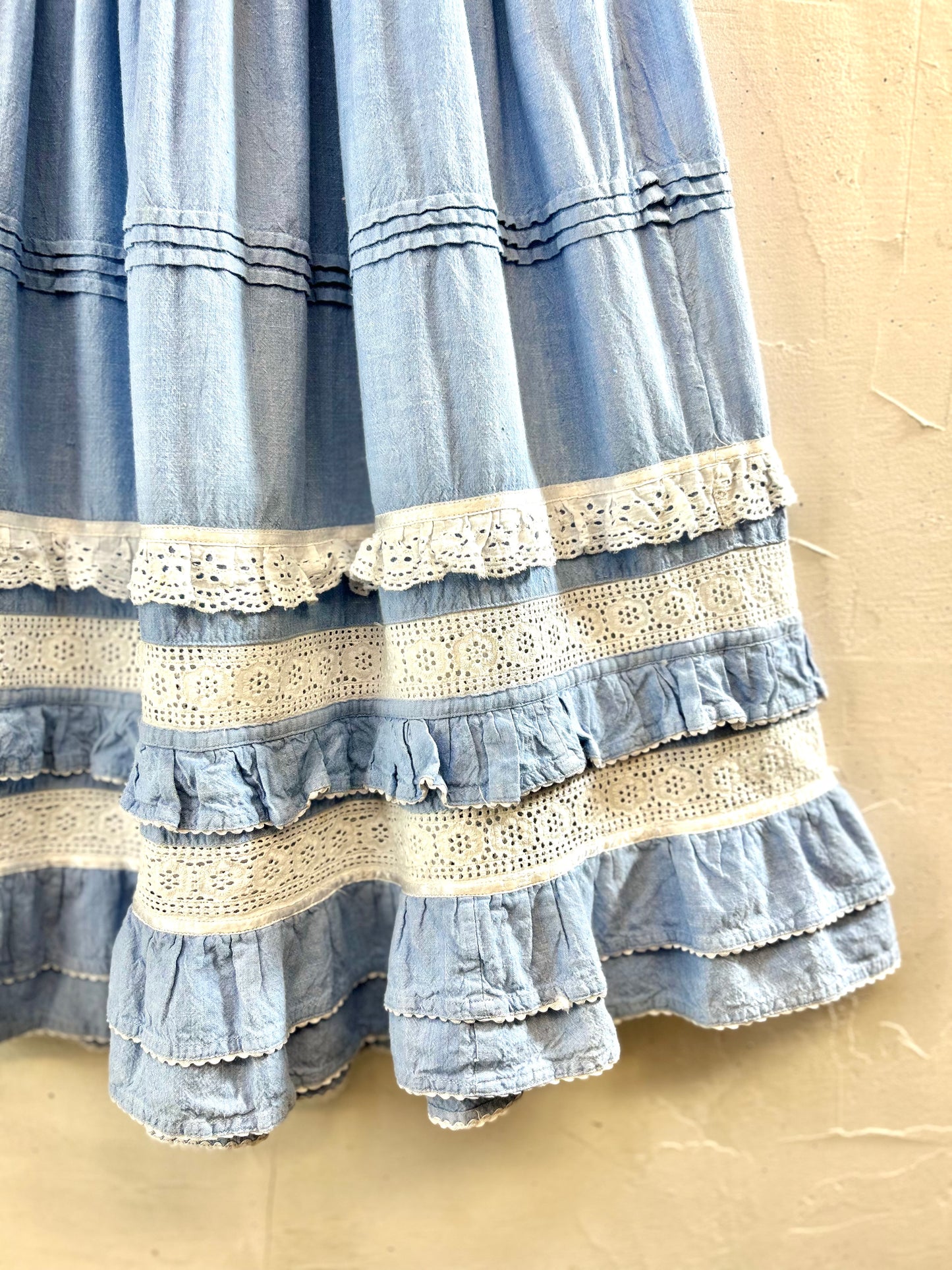 Vintage Tiered Skirt [F30506]