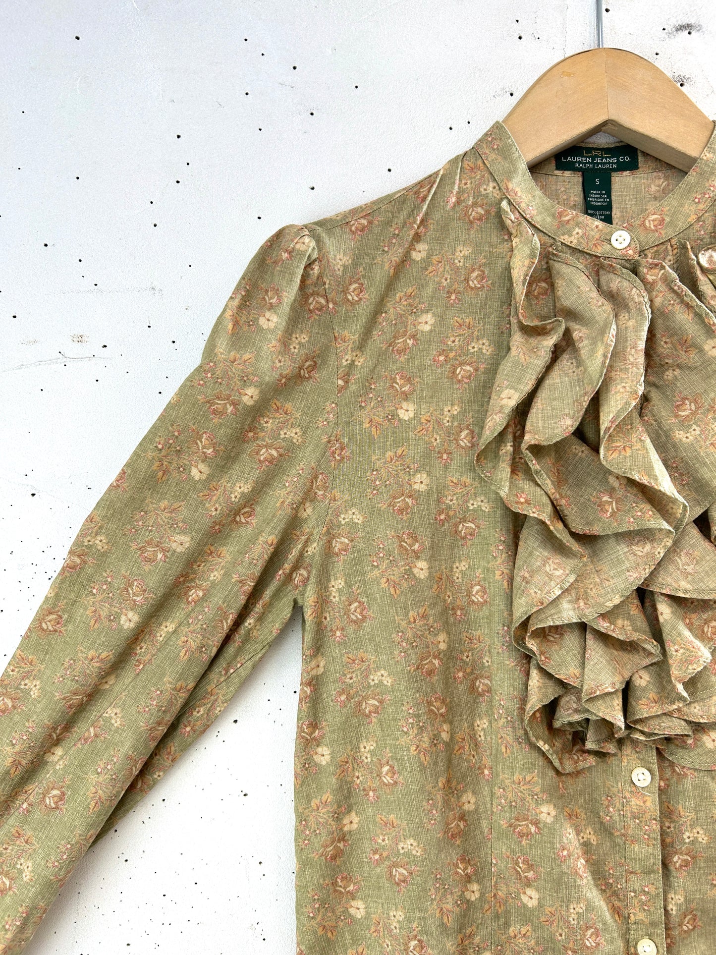 Ralph Lauren Frill  Blouse [E32431]