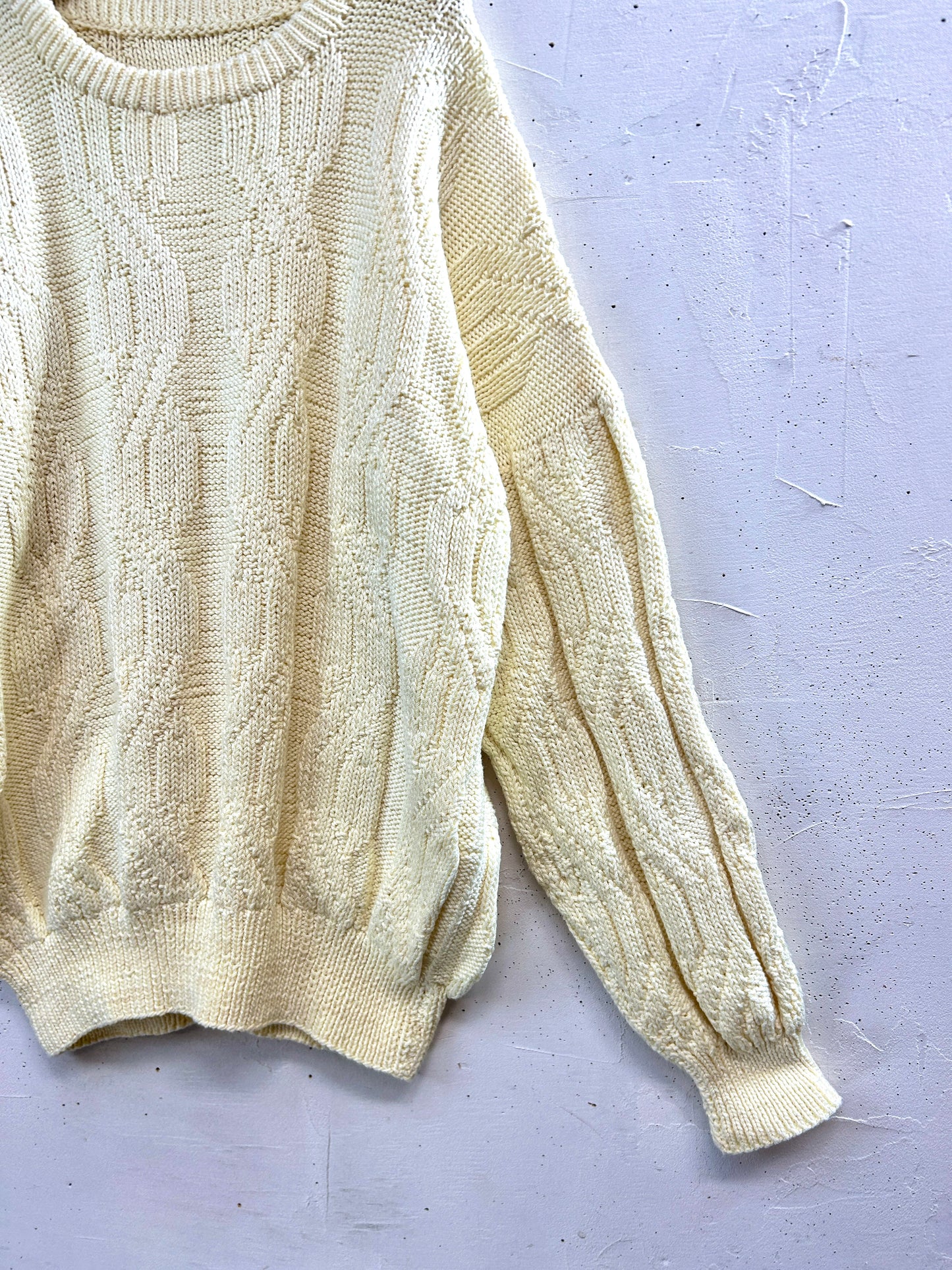 Vintage Knit Sweater [L31053]