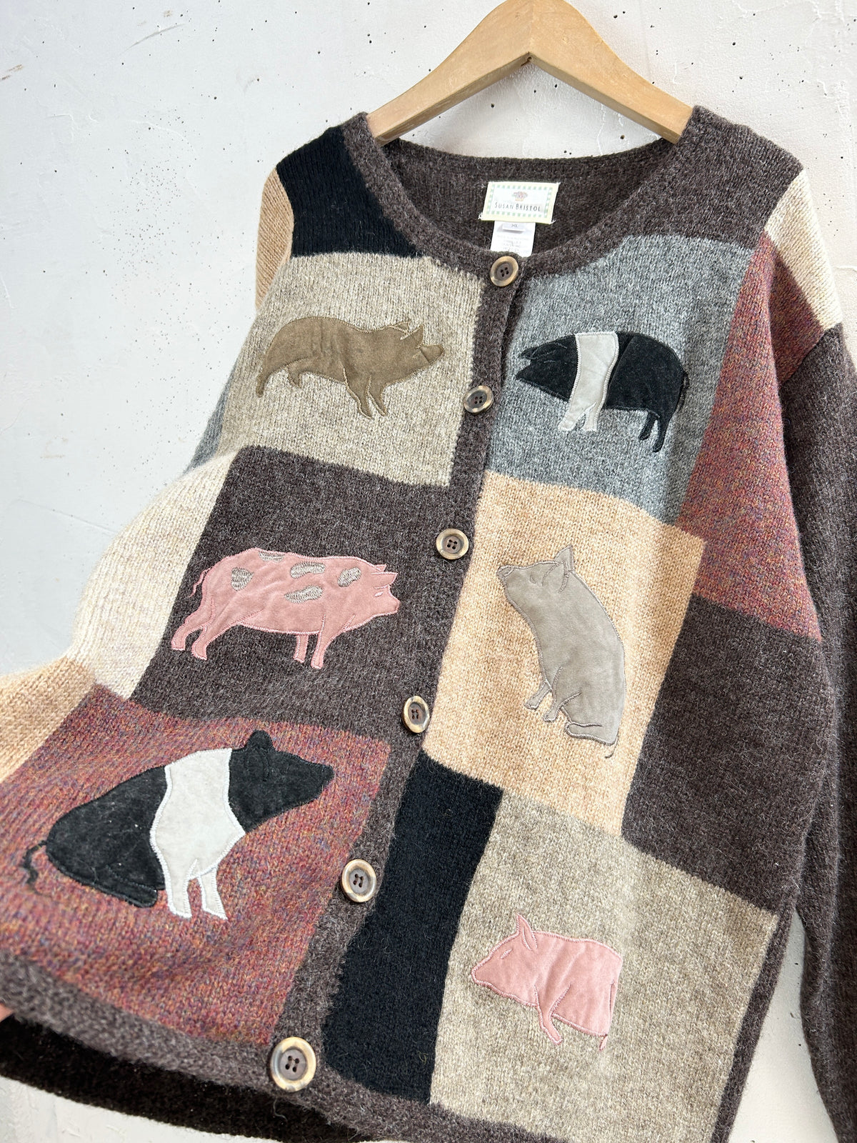 Vintage Knit Cardigan 〜Susan Bristol〜 [I33943]