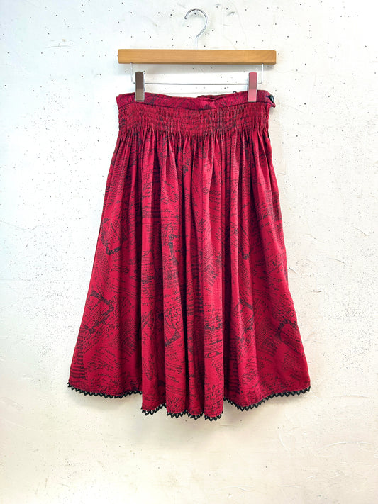Vintage Tyrol Skirt  [E32535]