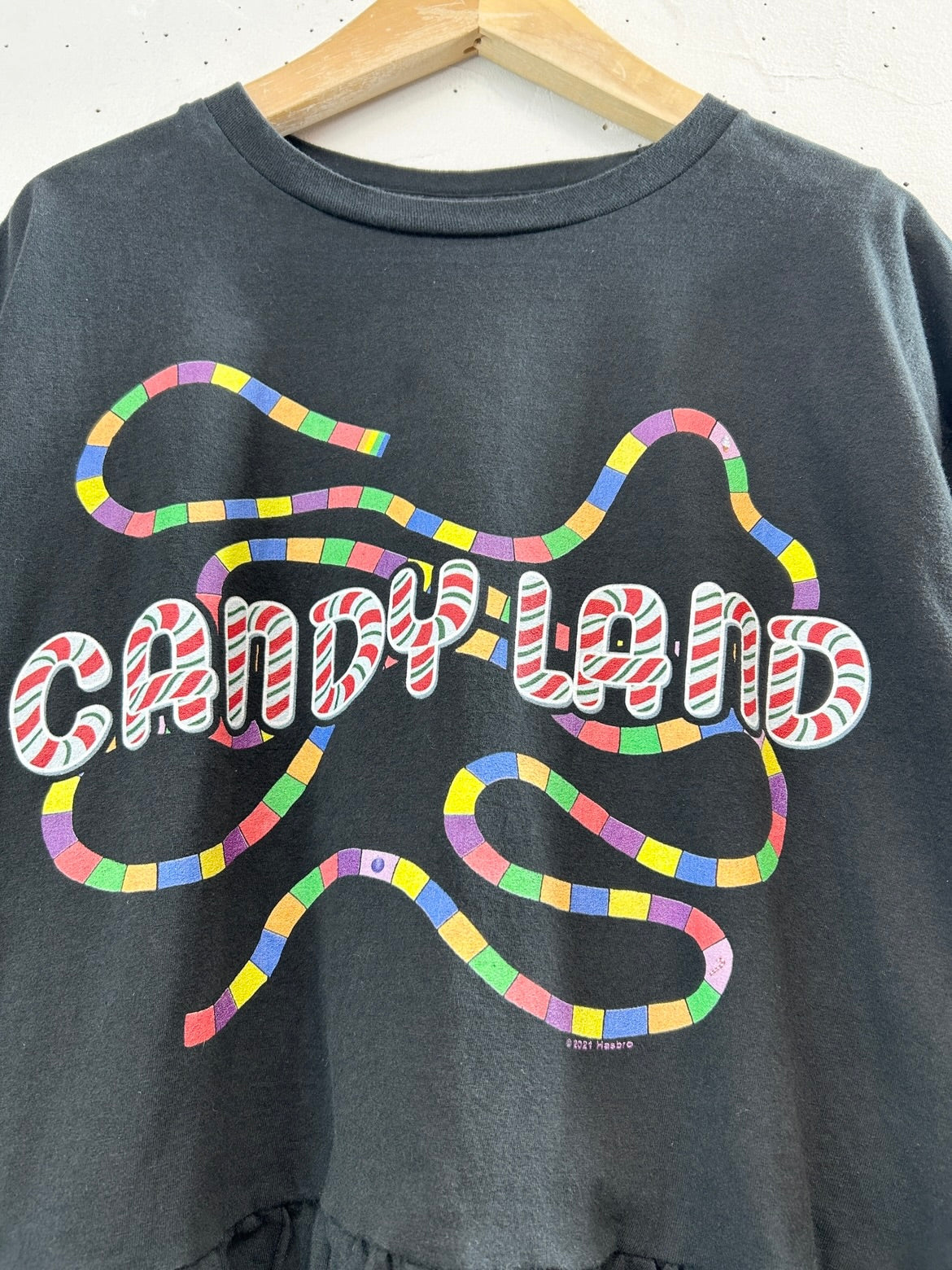 Vintage T Shirt 〜Funny dot CRAZY〜 [E32300]