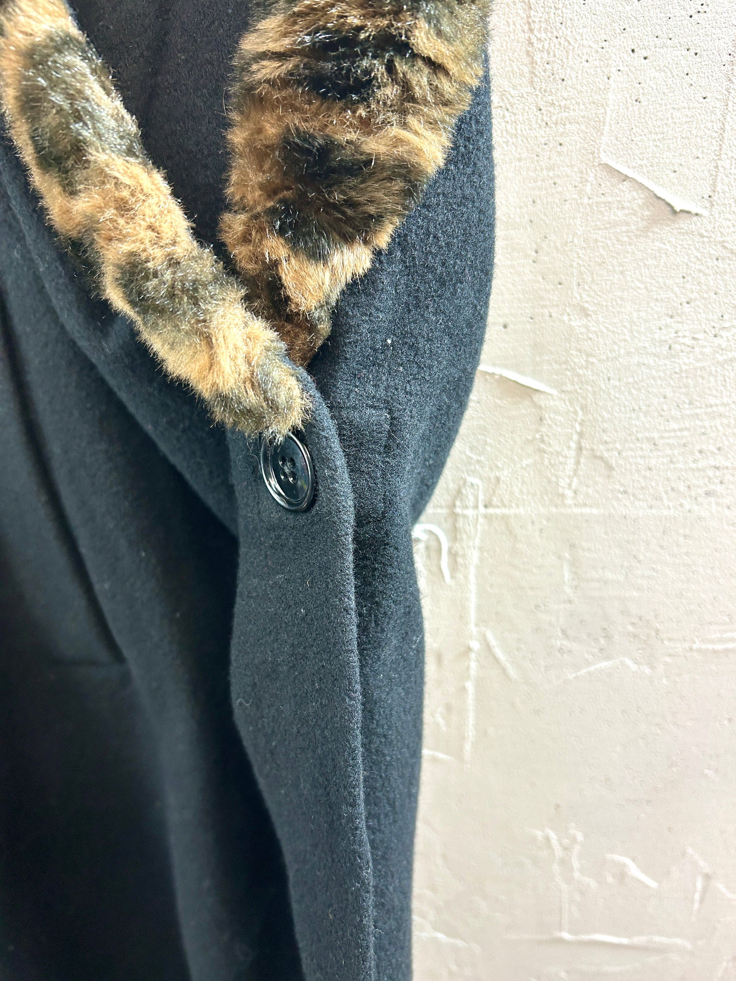 Vintage Cashmere Poncho  [K30853]