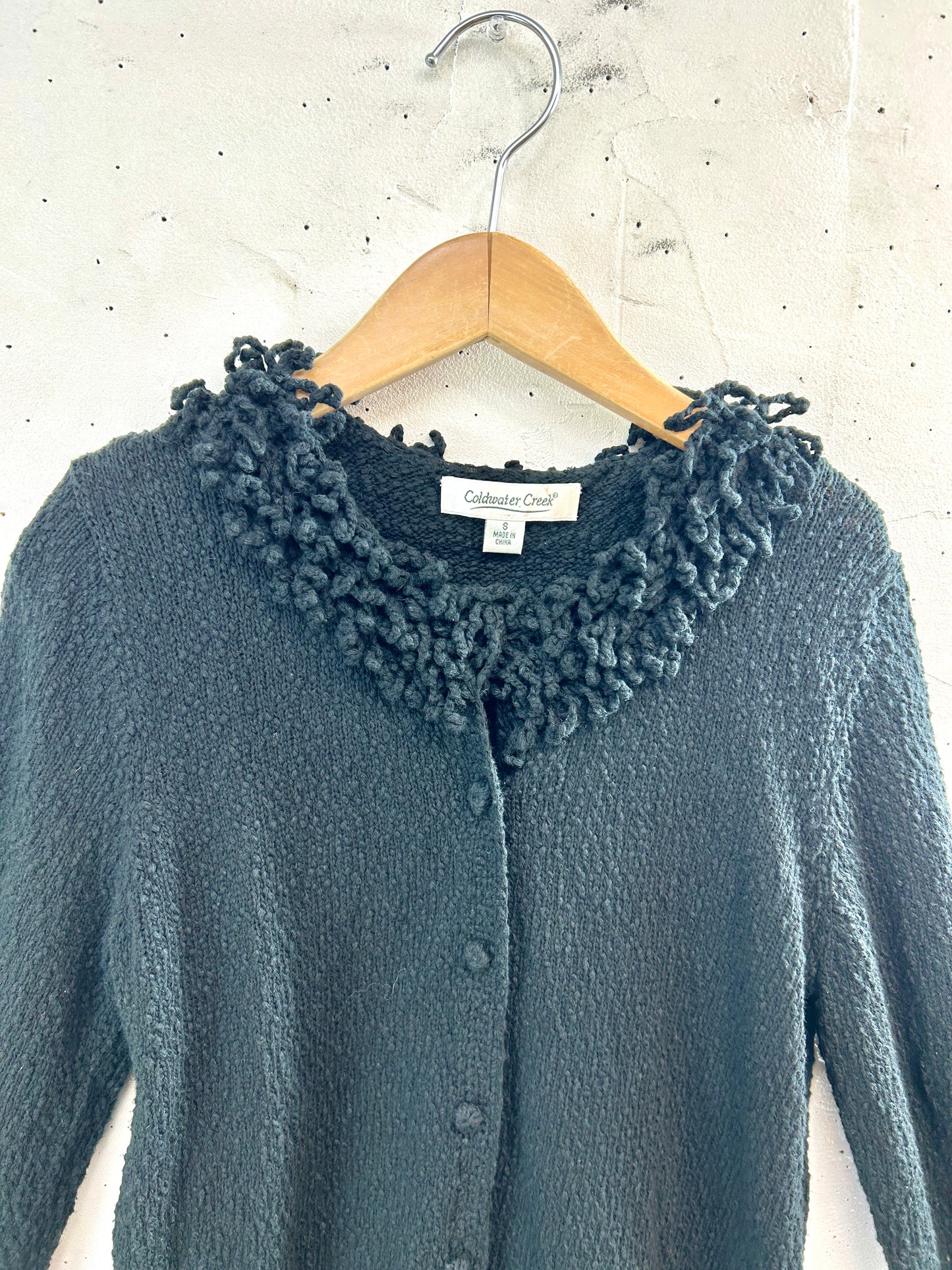 Vintage Cotton Knit Cardigan [L30992]