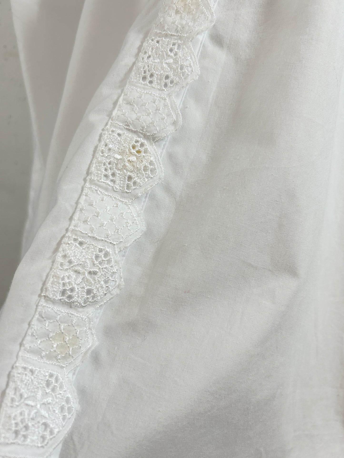 Vintage White Blouse [H30790]
