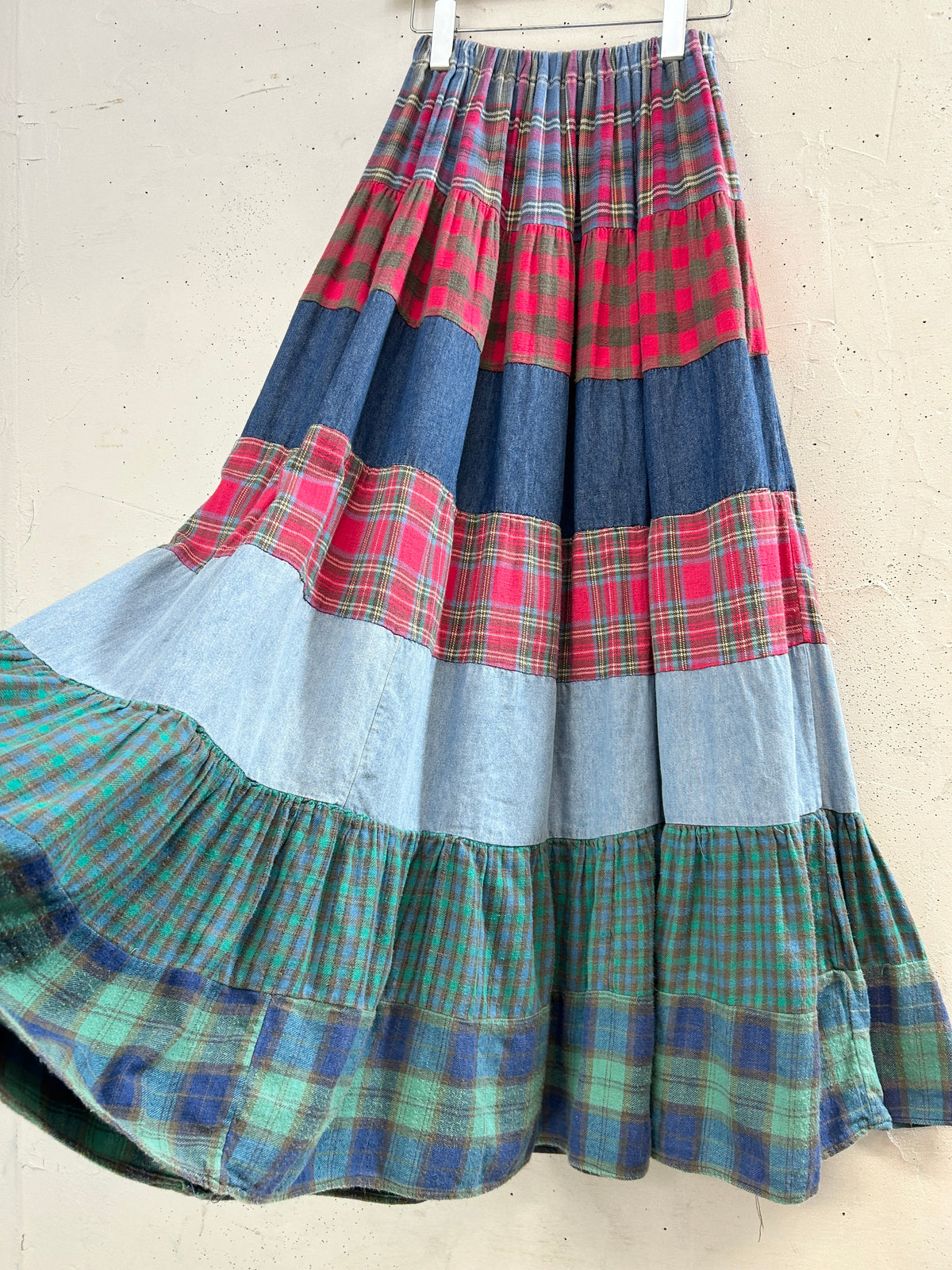 Vintage Tiered Skirt [I33893]