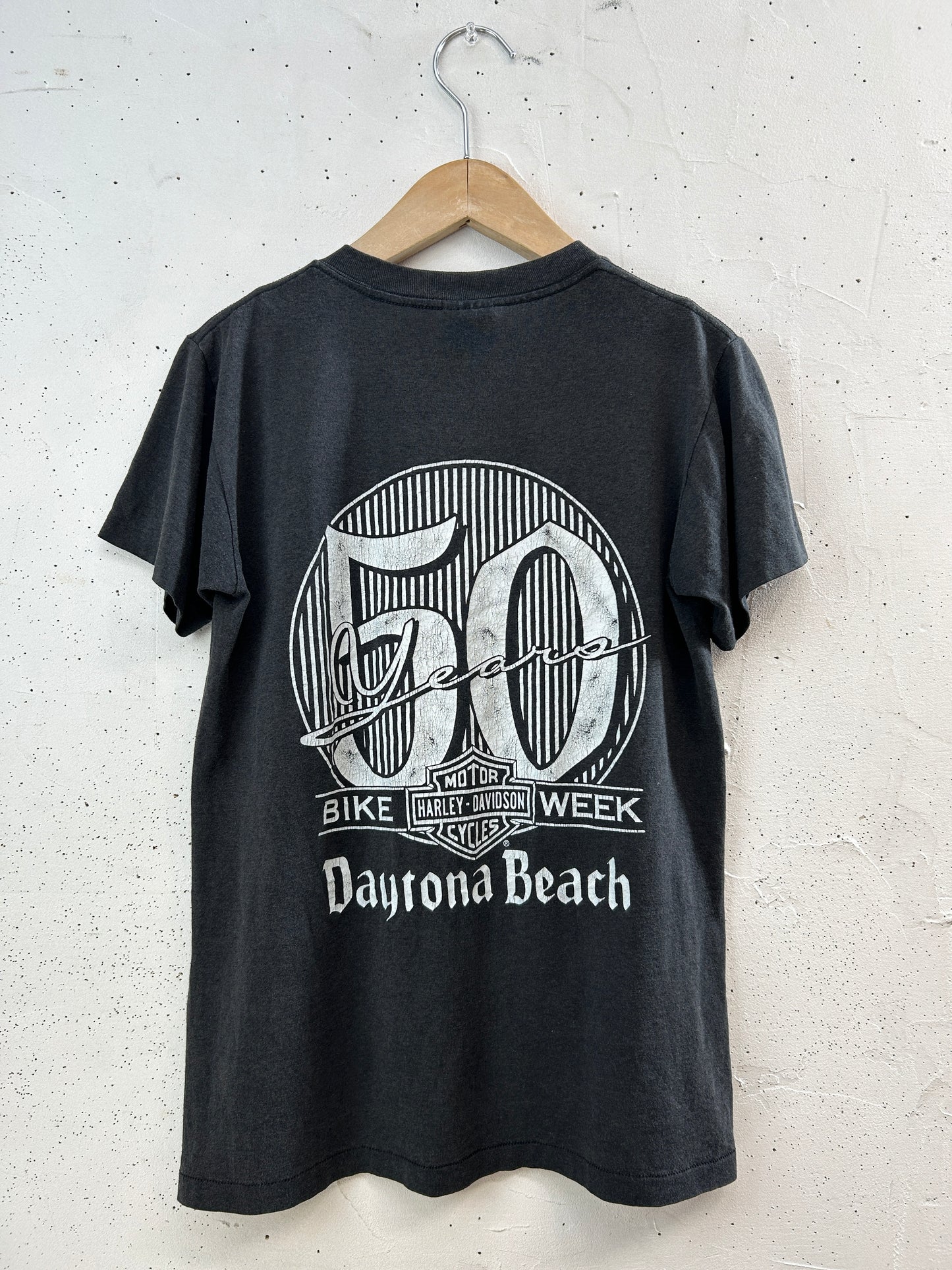 '90s Vintage T-Shirt 3D EMBLEM〜Harley Davidson〜 [G32987]