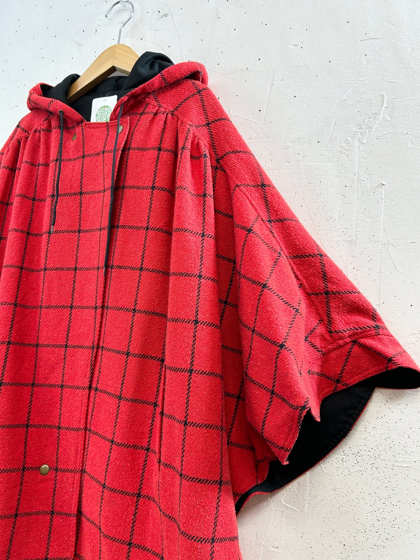 Vintage Poncho Reversible [A31230]