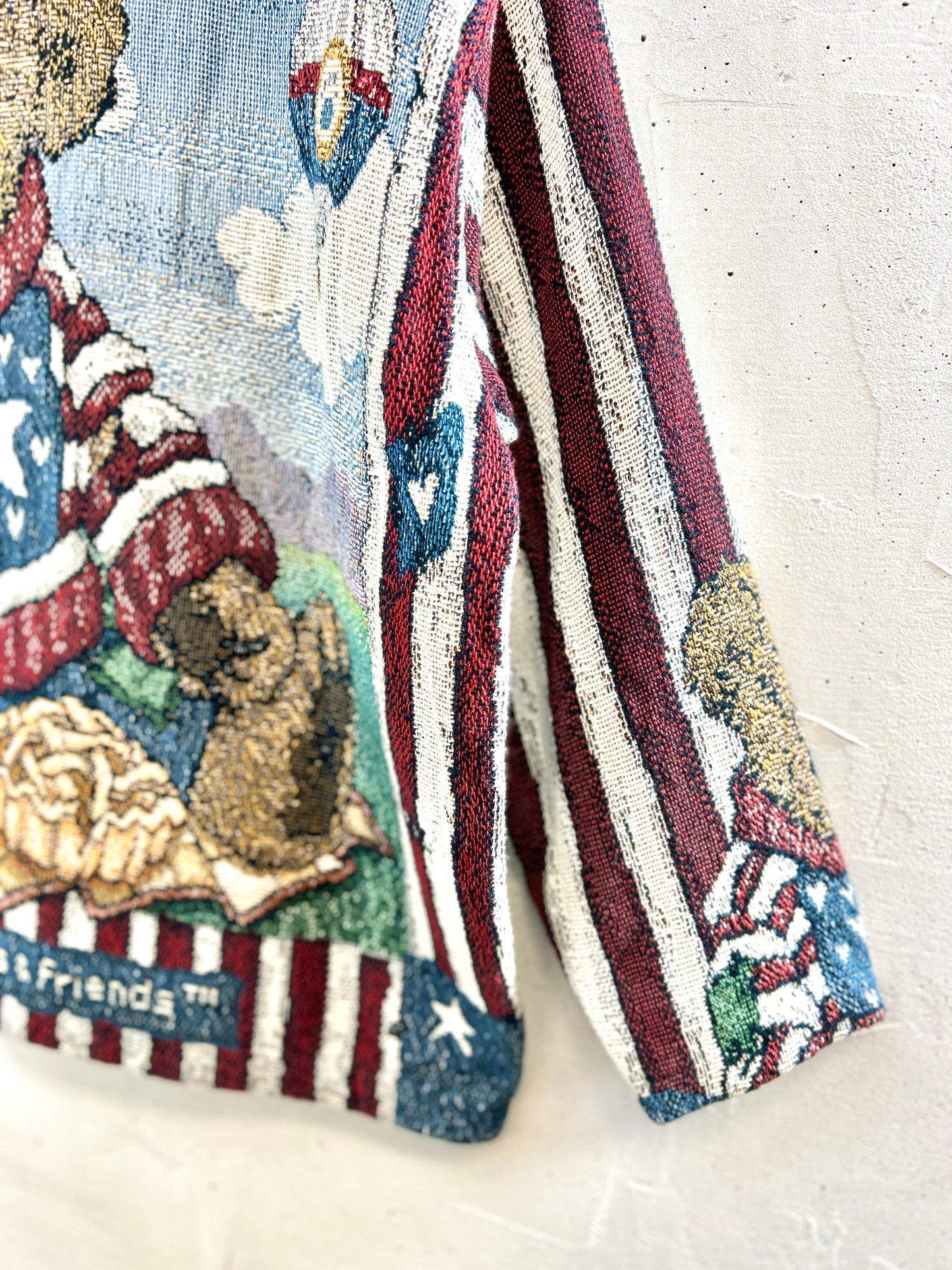 Vintage Rug Jacket 〜SUGAR STREET WEAVERS〜 MADE IN USA [L30978]