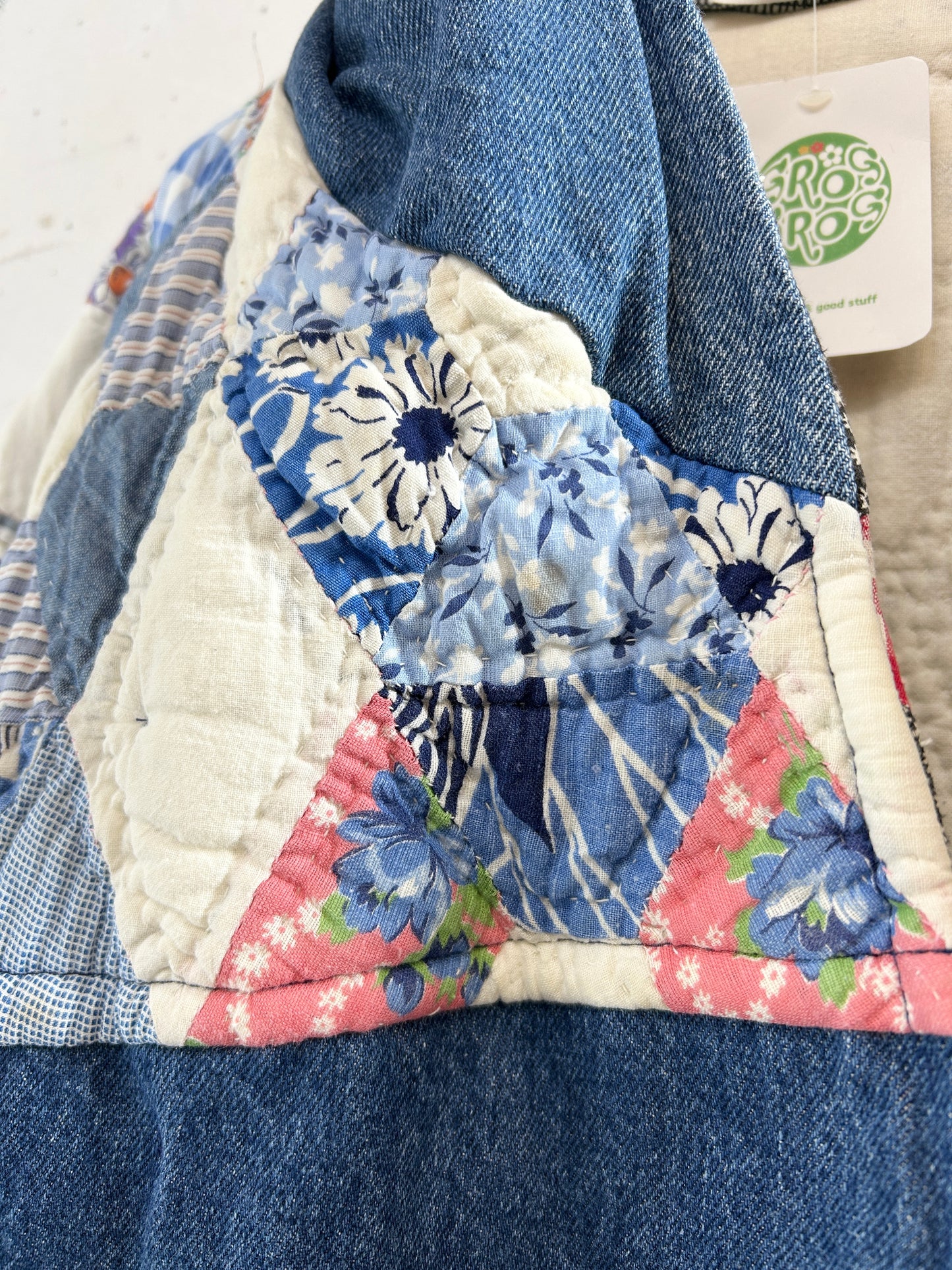 Vintage Denim×Quilt Jacket [K30788]