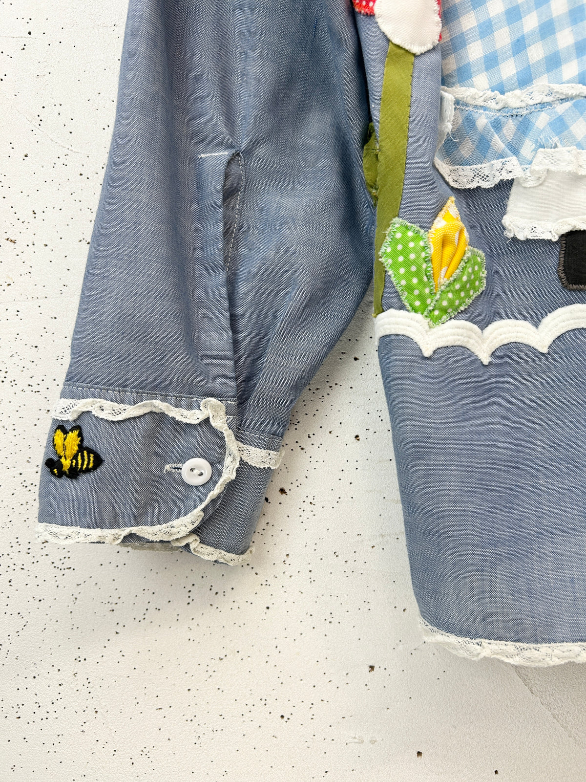 '70s Vintage Chambray Shirt [I33917]