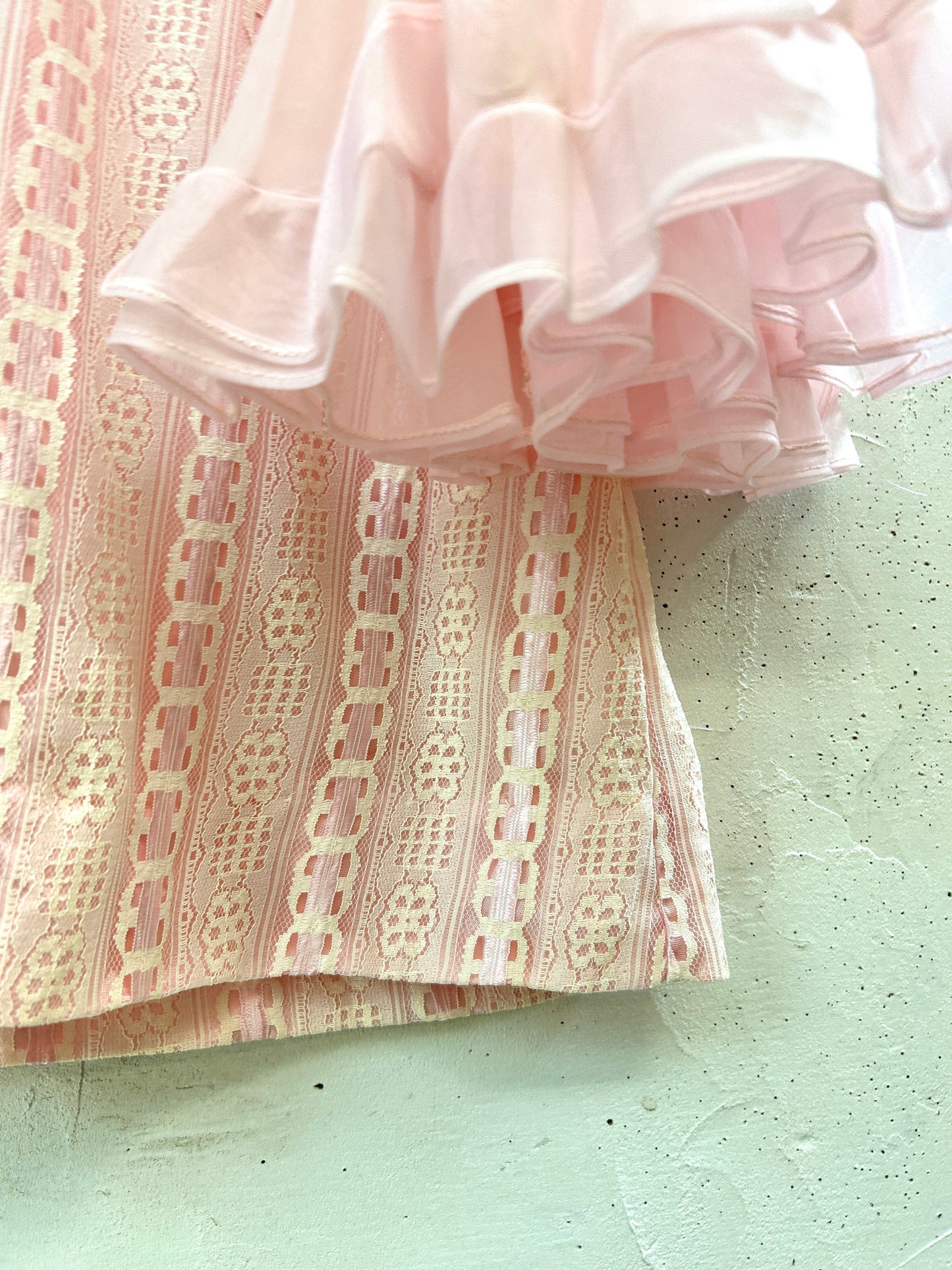 60s Vintage Lace Top [H33368]