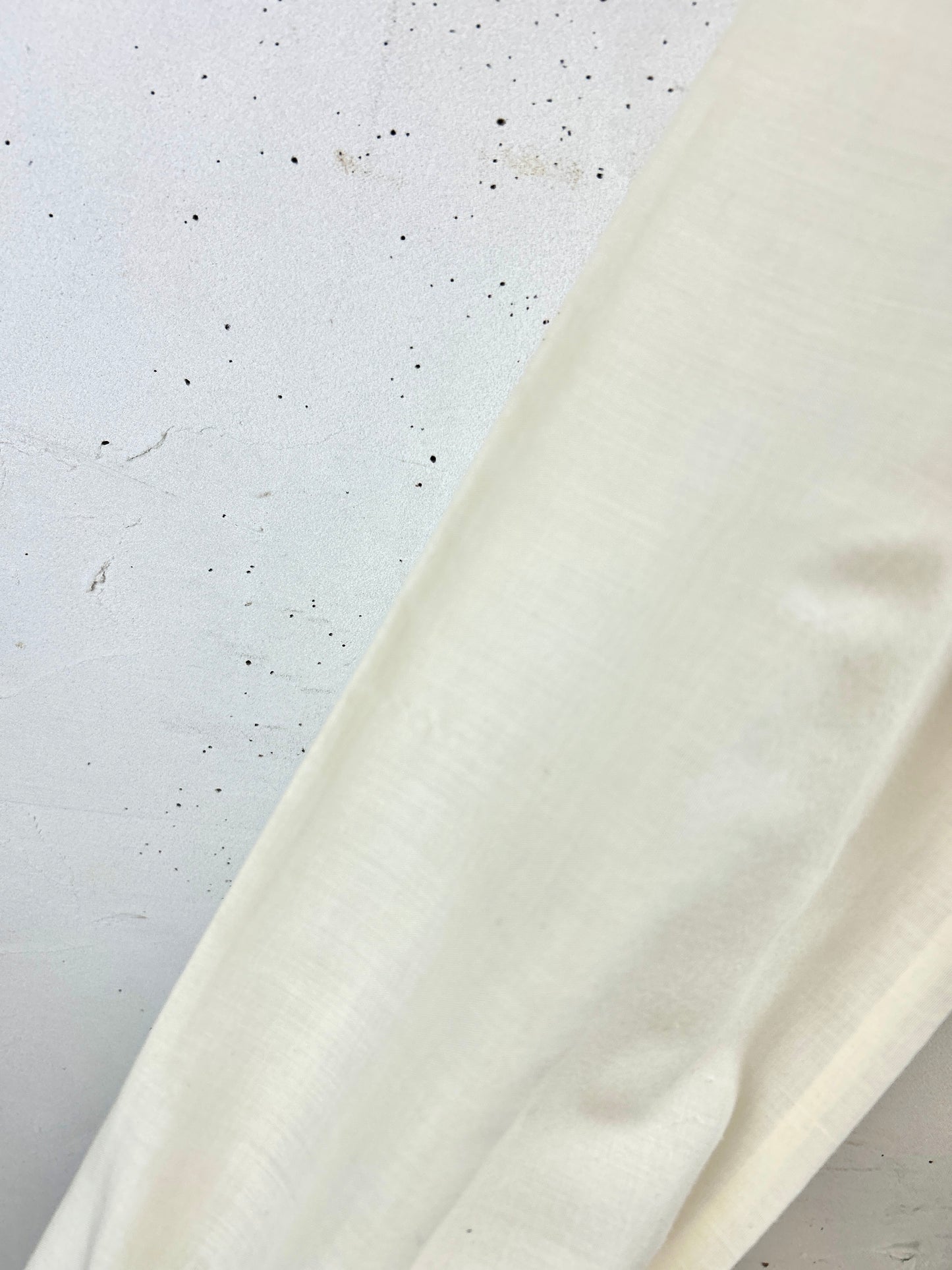Vintage White Blouse MADE IN USA [I30183]