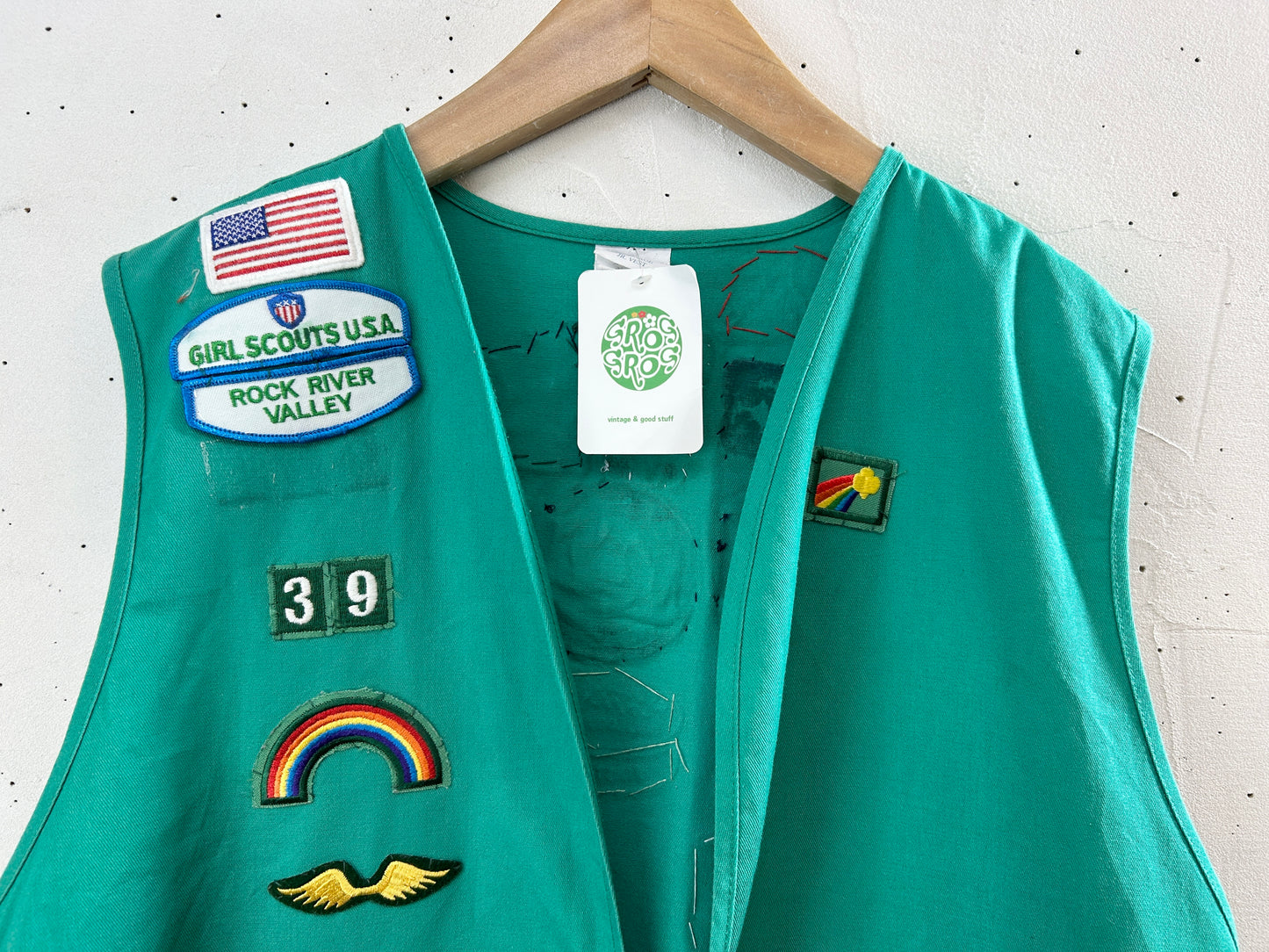 Vintage Girl Scout Vest [I30231]