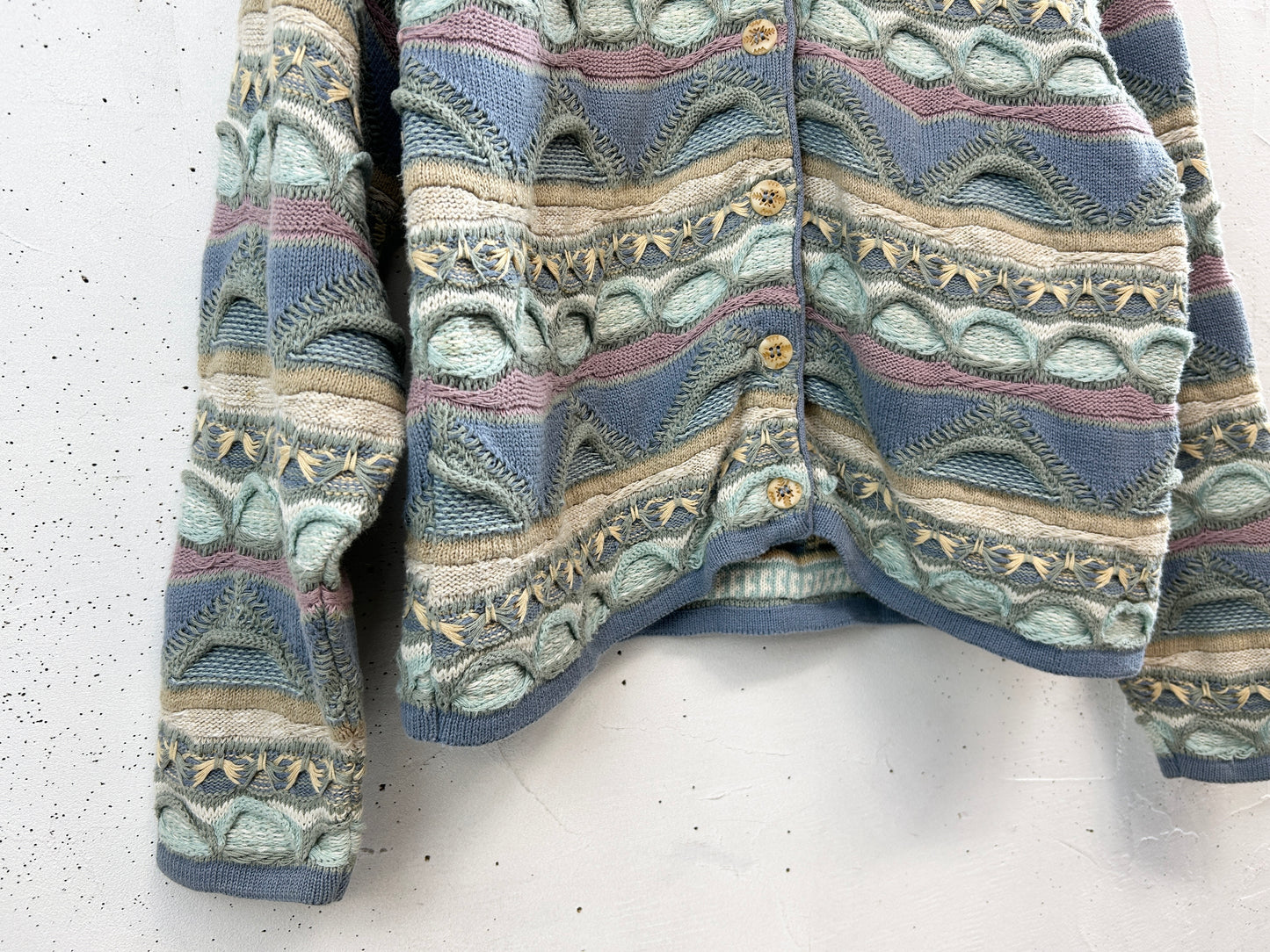 Vintage 3D Knit Sweater [B31495]