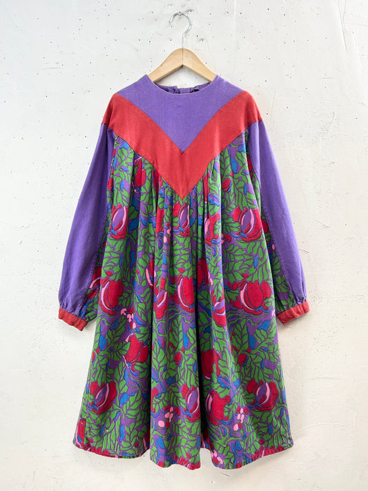 '70s Vintage Dress 〜TAKARA〜 [K30762]