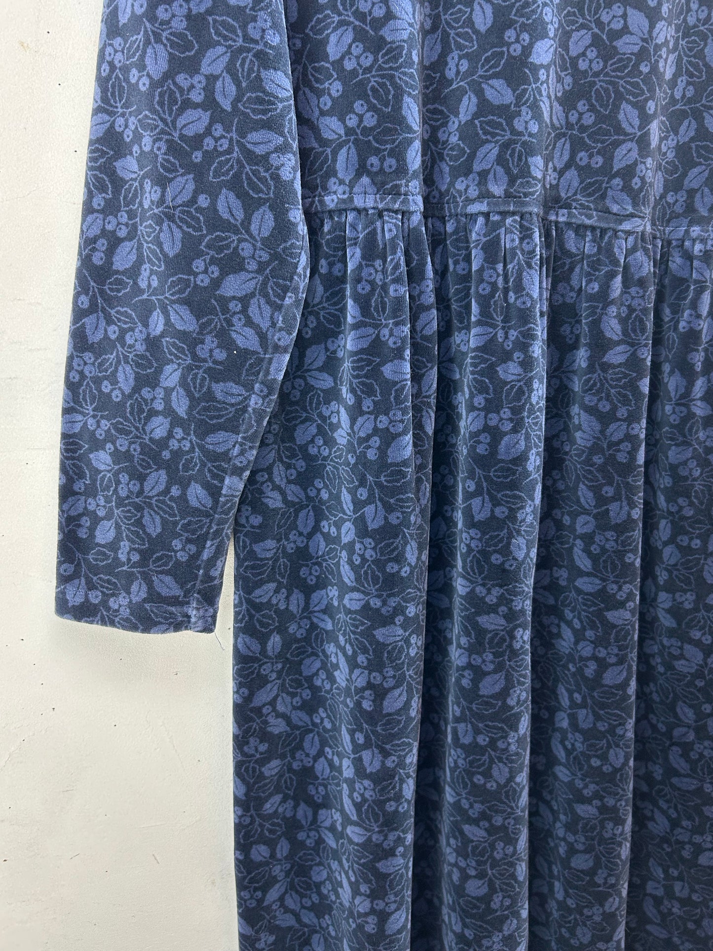 Vintage Velours Dress 〜L.L.Bean〜 [L29215]