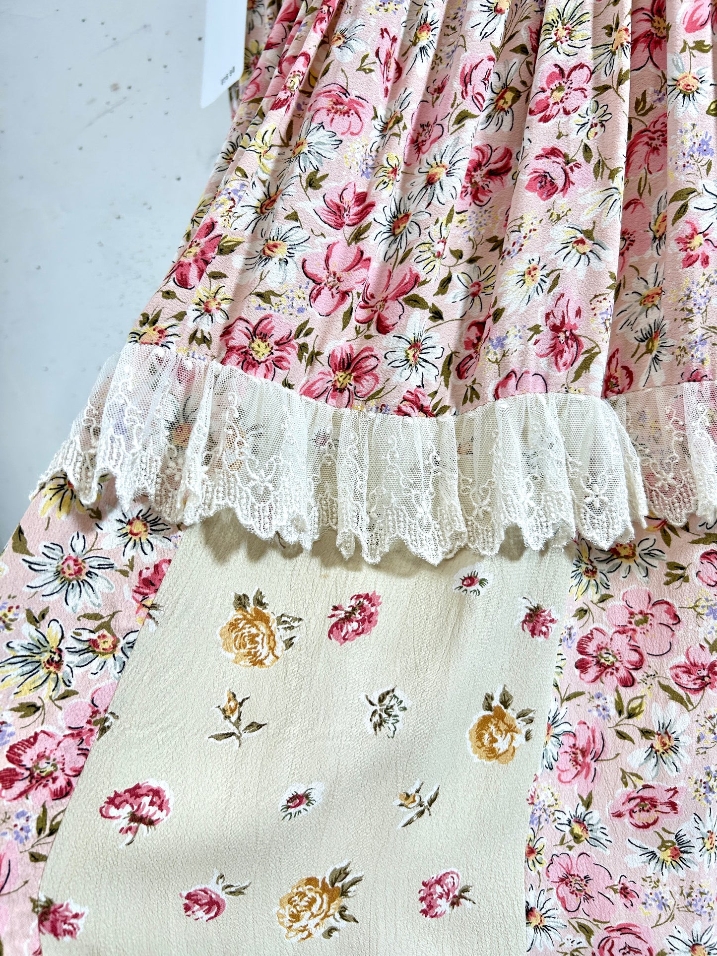 Vintage Tiered Skirt  [F32844]