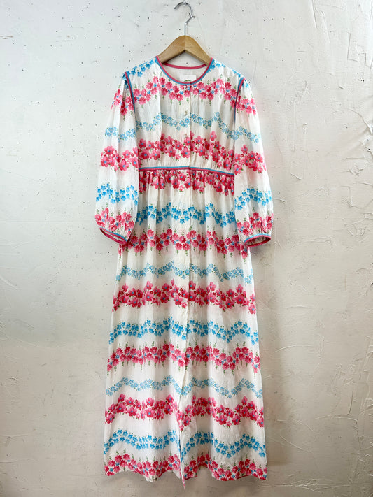 Vintage Flower Dress [H30853]