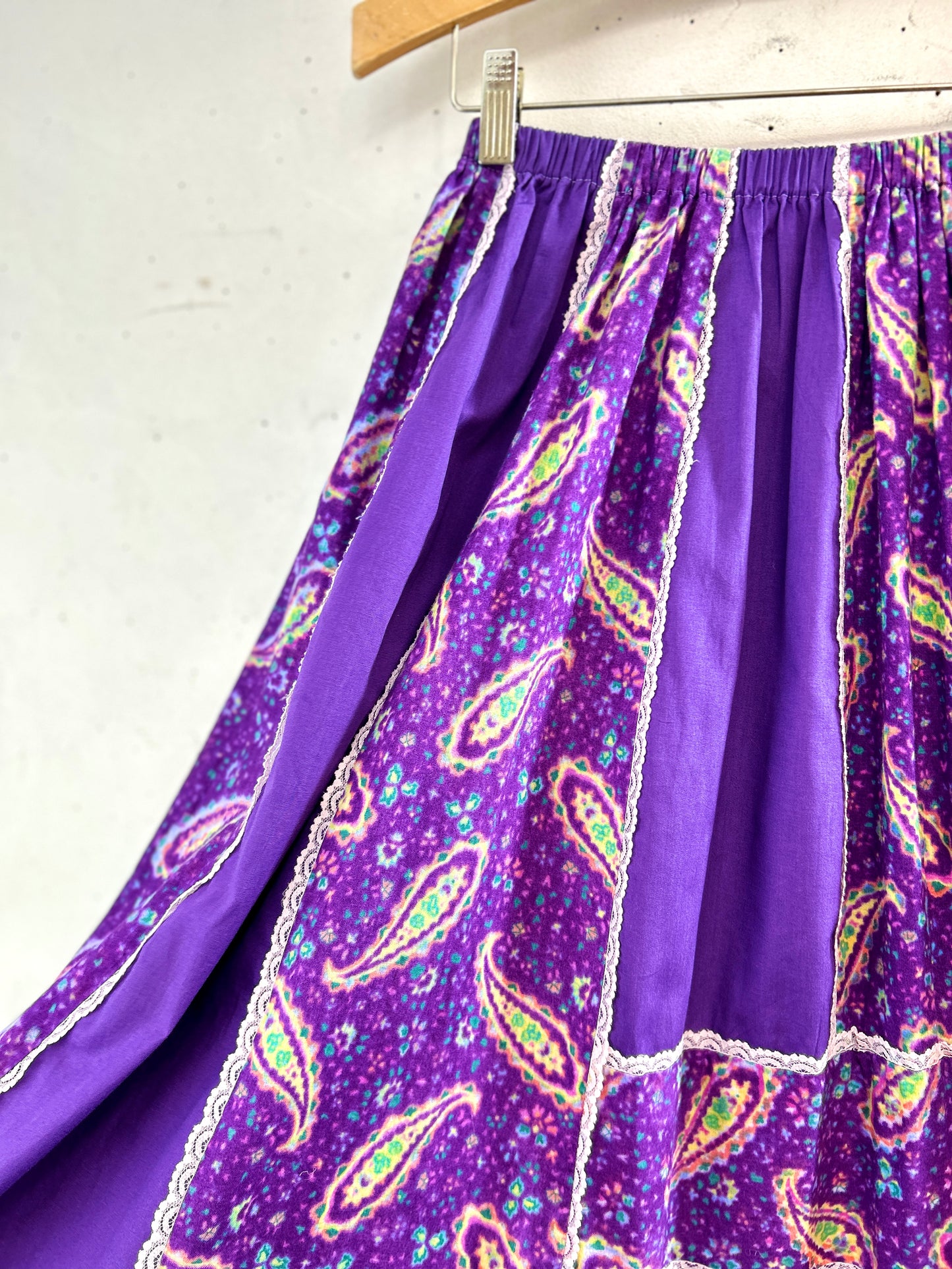 Vintage Patchwork Skirt [B31674]