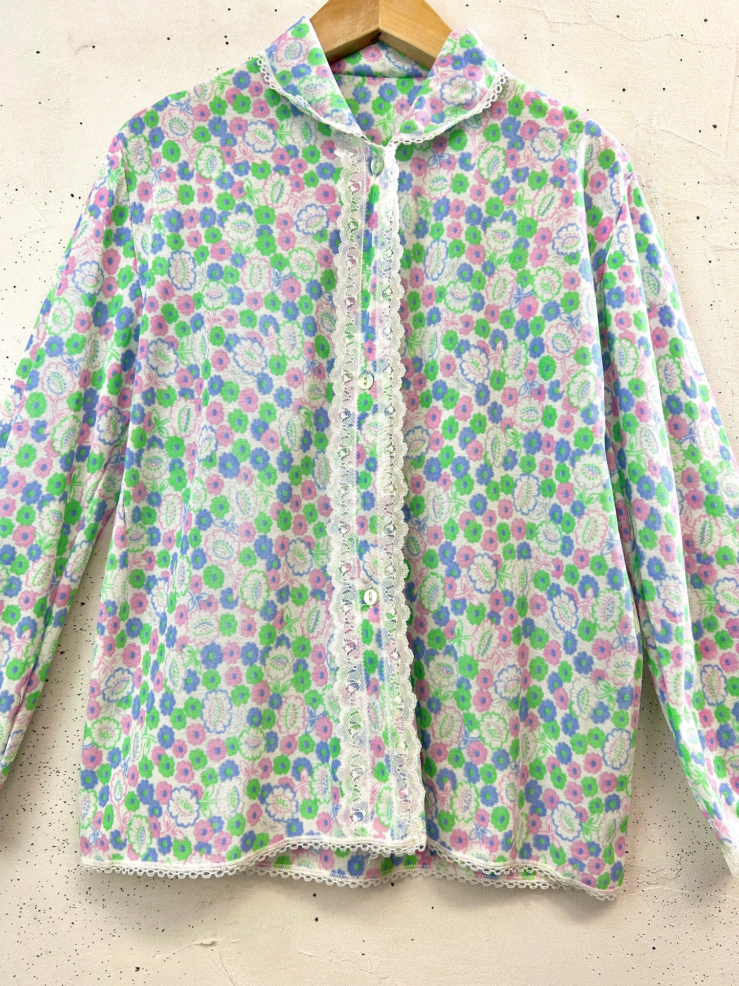 Vintage Flower Shirt [E32272]