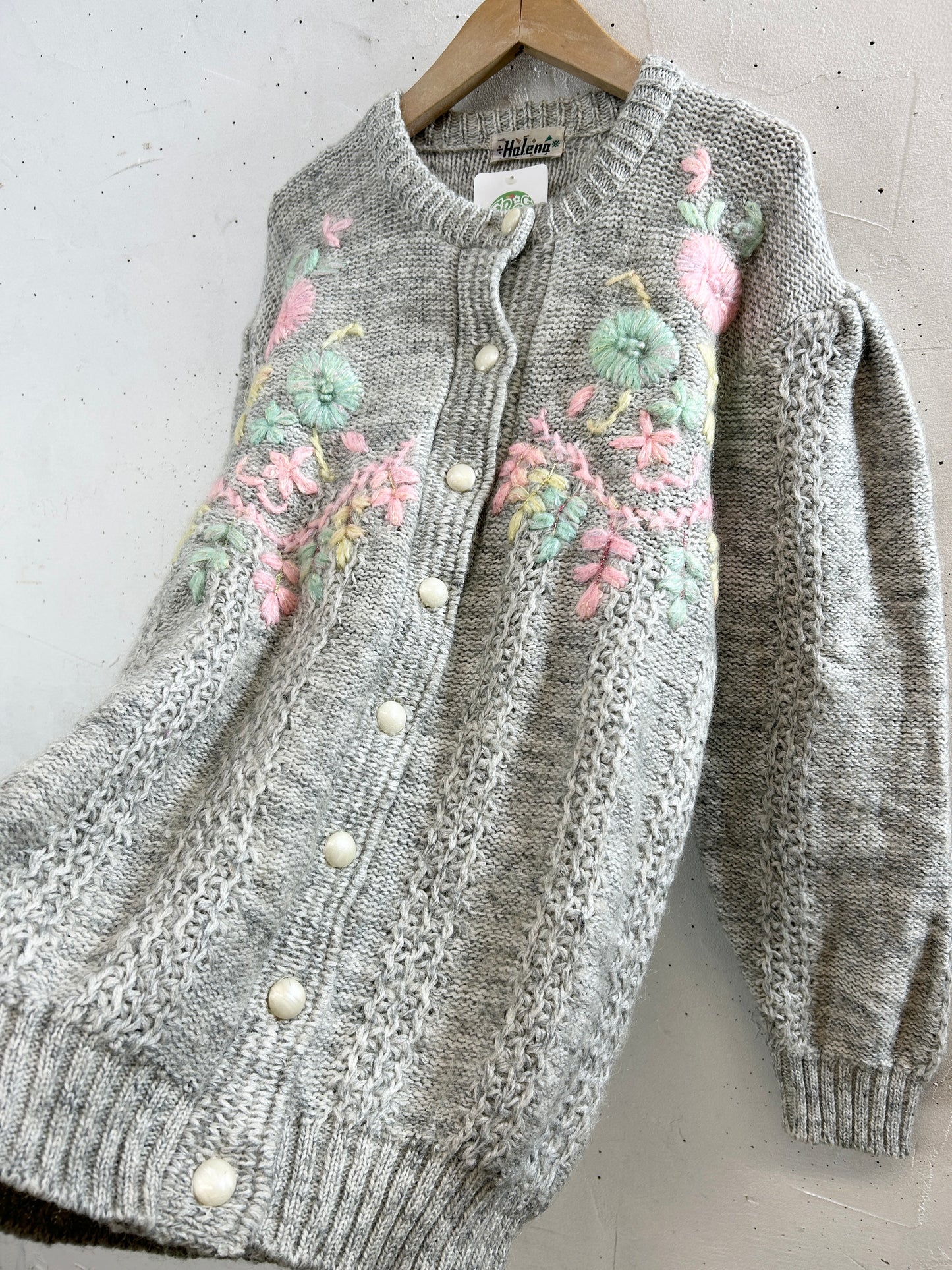 Vintage Knit Cardigan 〜Halena〜 [K30922]