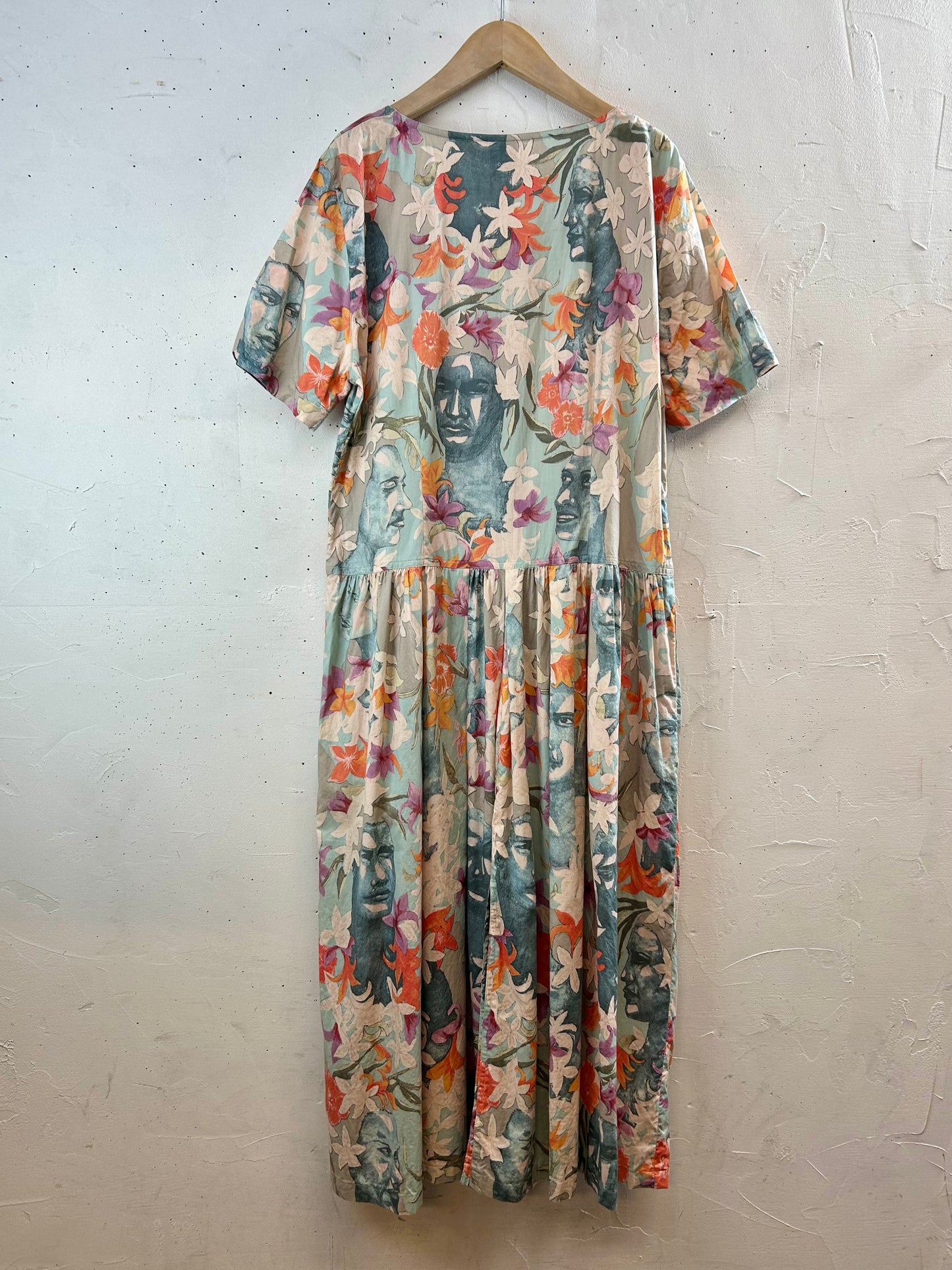 Vintage Cotton Dress MADE IN GERMANY [F30549]
