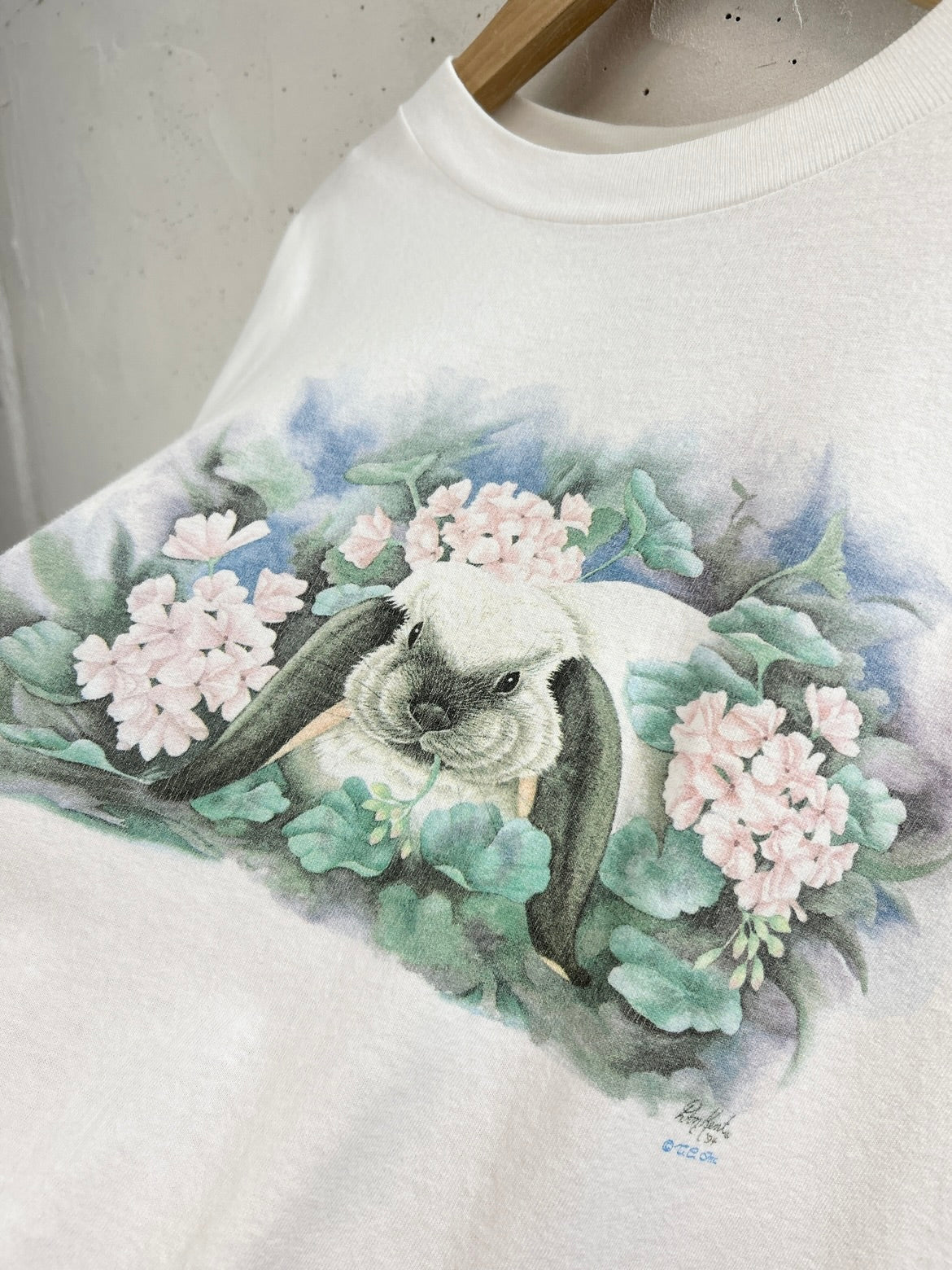 Vintage T Shirt 〜Funny dot CRAZY〜 [E32267]