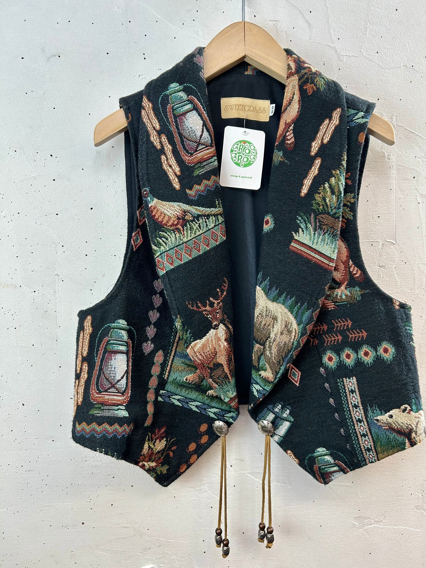 Vintage Rug Vest [G30757]