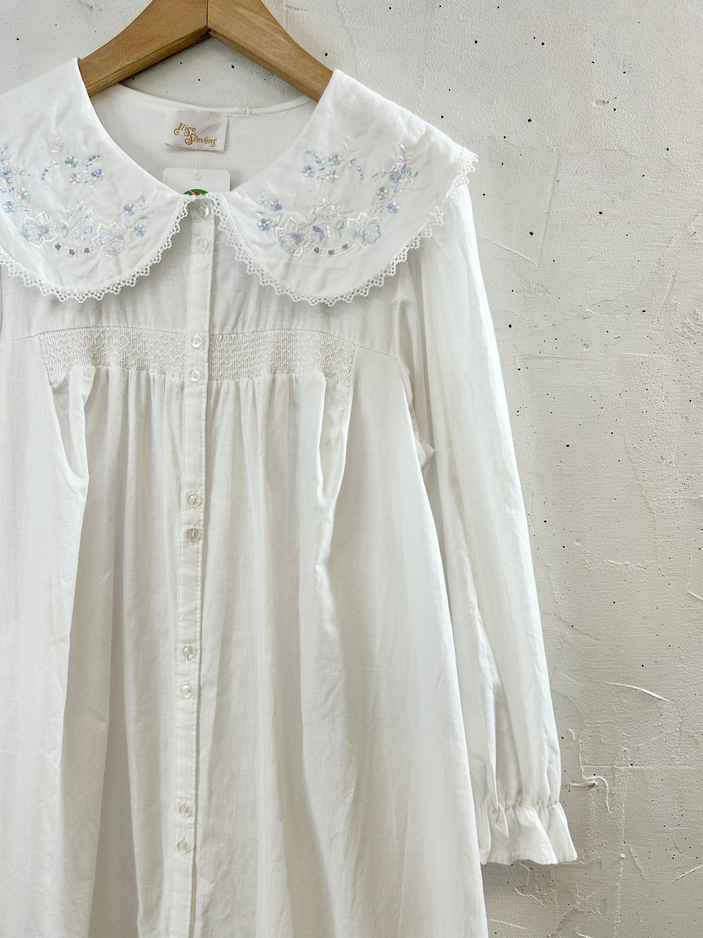 Vintage White Dress [H30889]