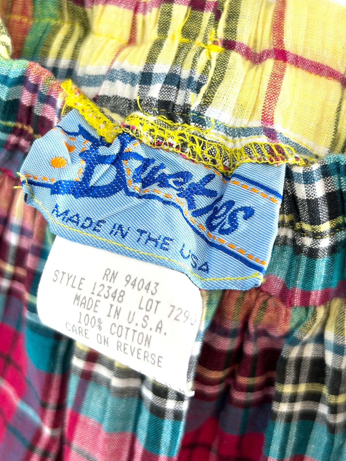 Vintage Tired Skirt MADE IN THE USA[F32850]