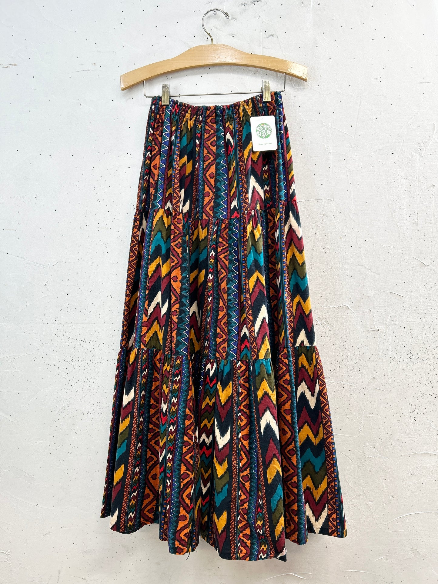 Vintage Tired Skirt MADE IN USA [L31129]