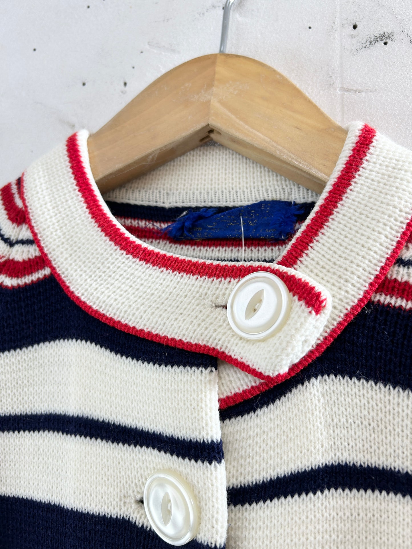 '60s Vintage Knit Cardigan [J30572]