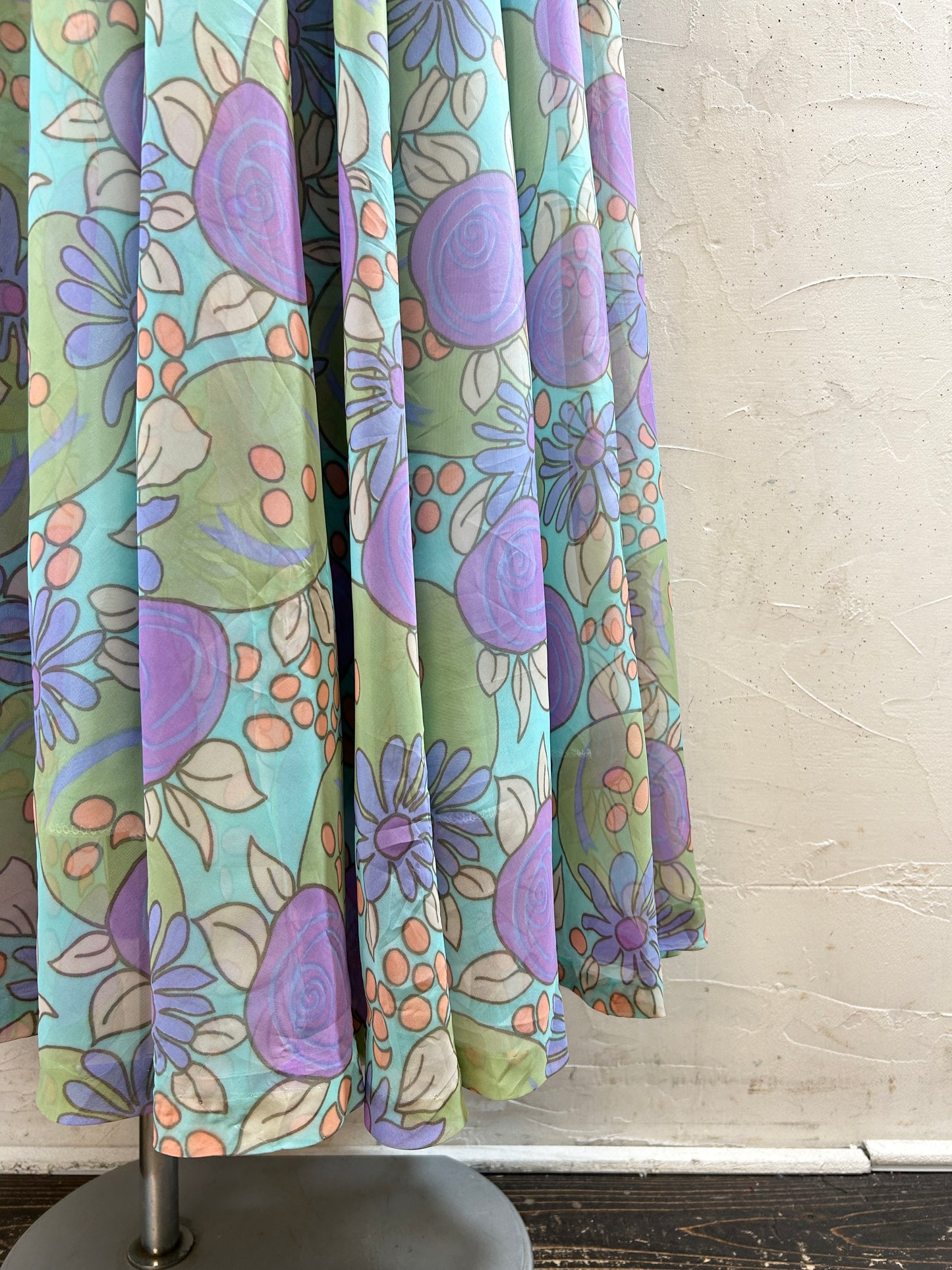 '70s Vintage Dress [J30639]