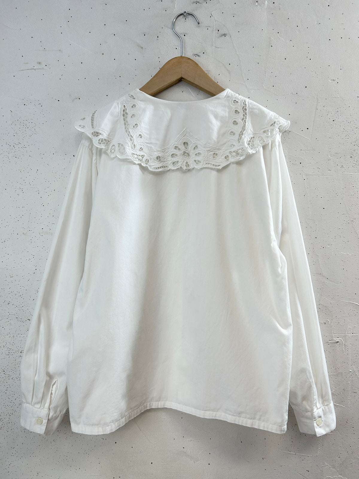 Vintage White Blouse [J34074]