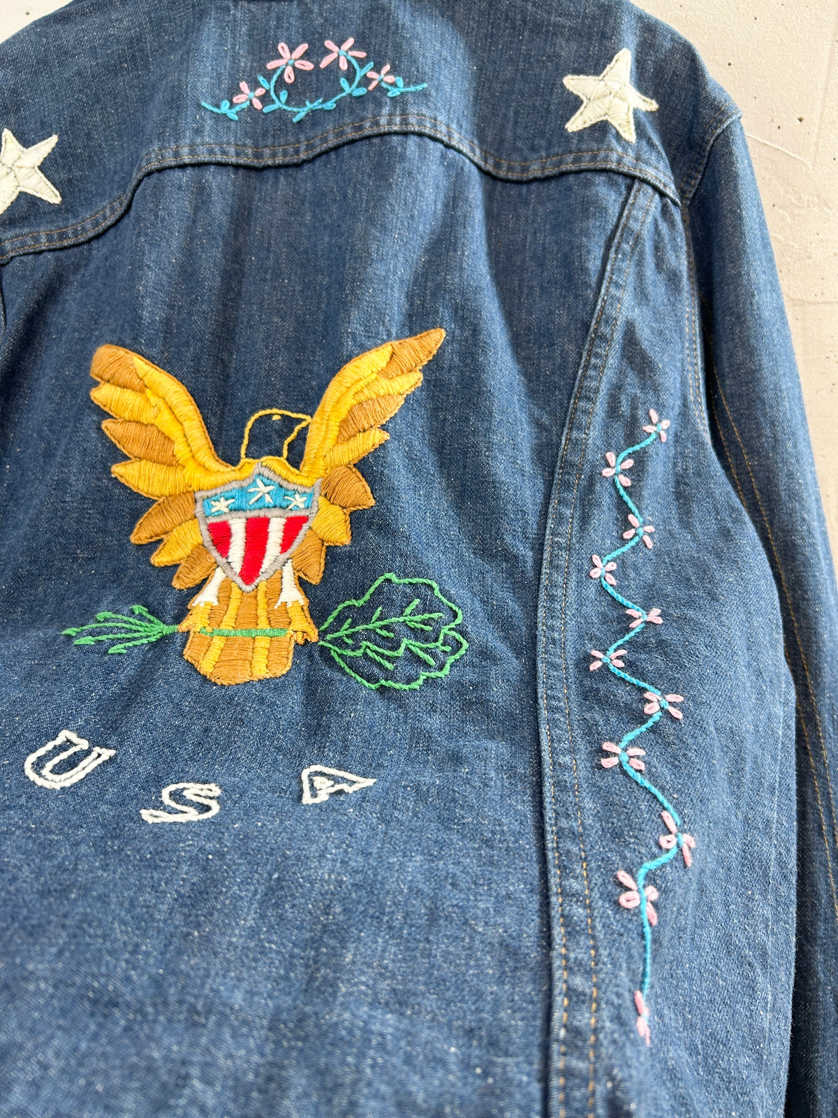 '70s Vintage Denim Jacket [I34032]