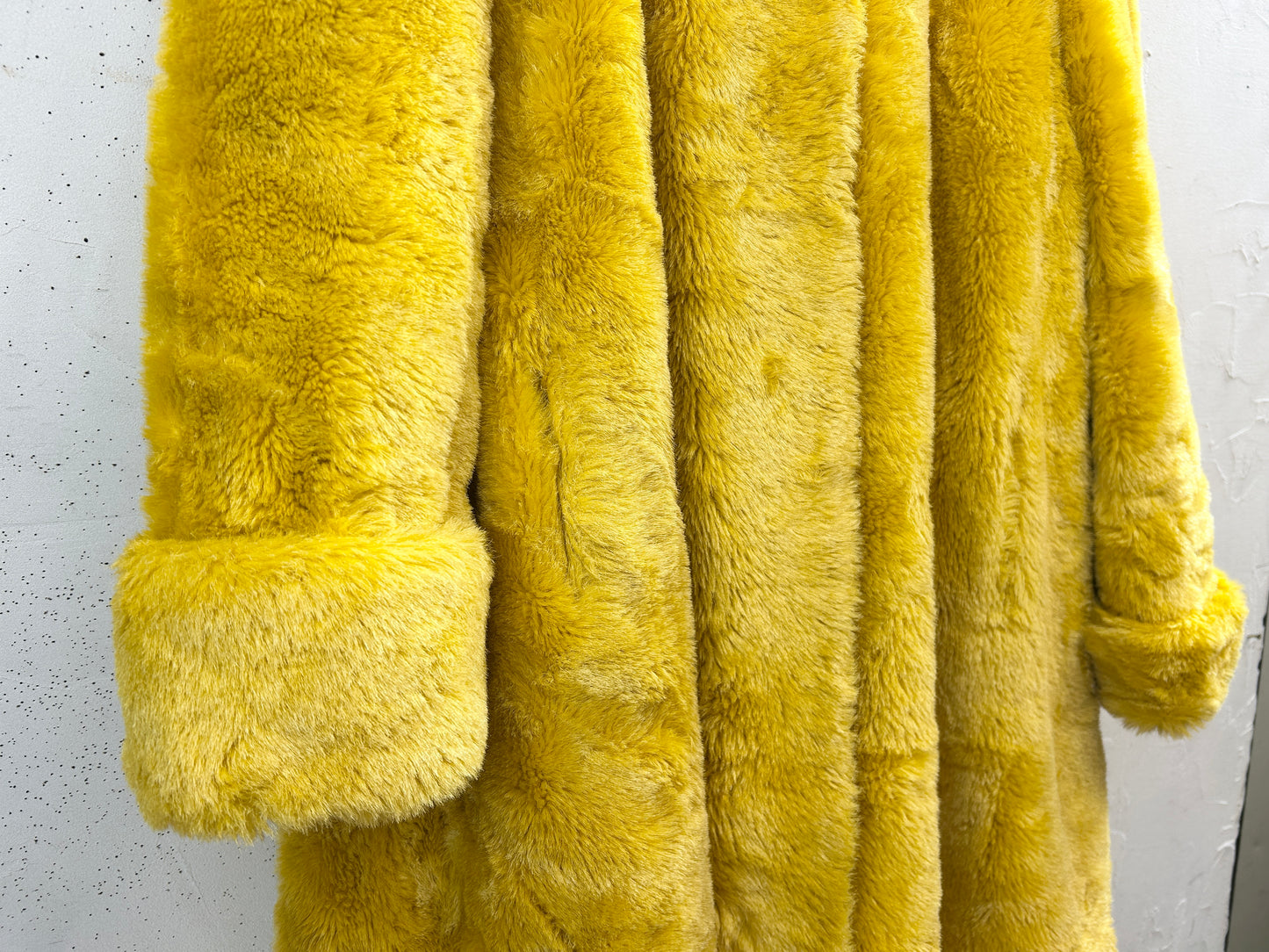 Vintage Eco Fur Coat 〜MADE IN W.GERMANY〜 [A31198]
