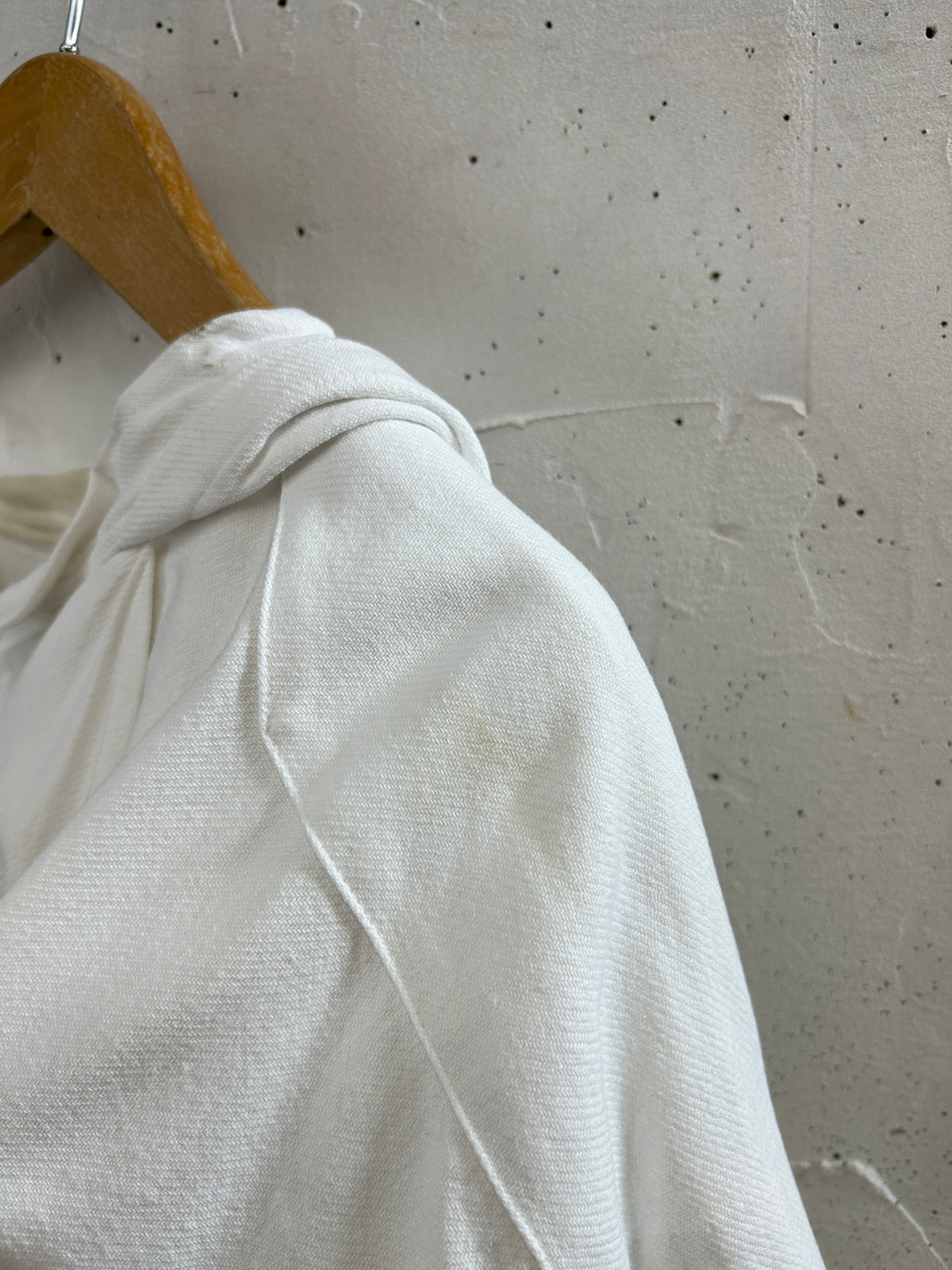Vintage White Parka [I33765]
