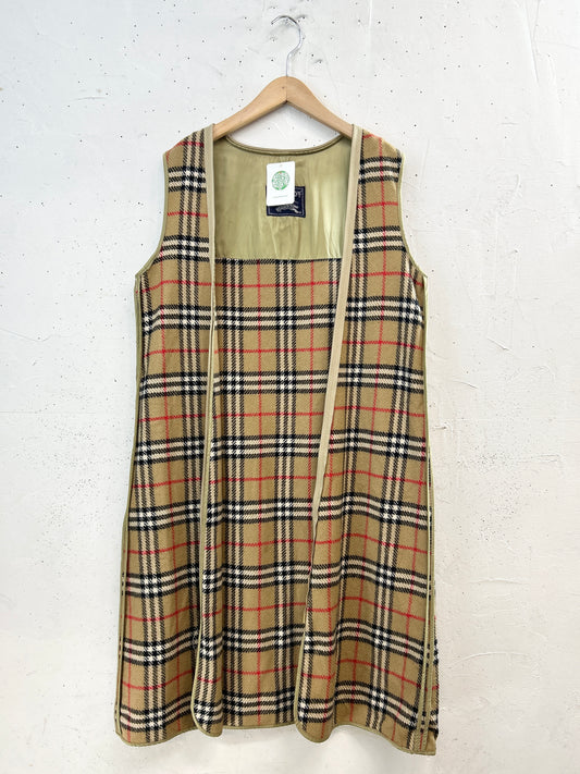 Vintage Liner Vest 〜Burberry‘s〜 [L31046]