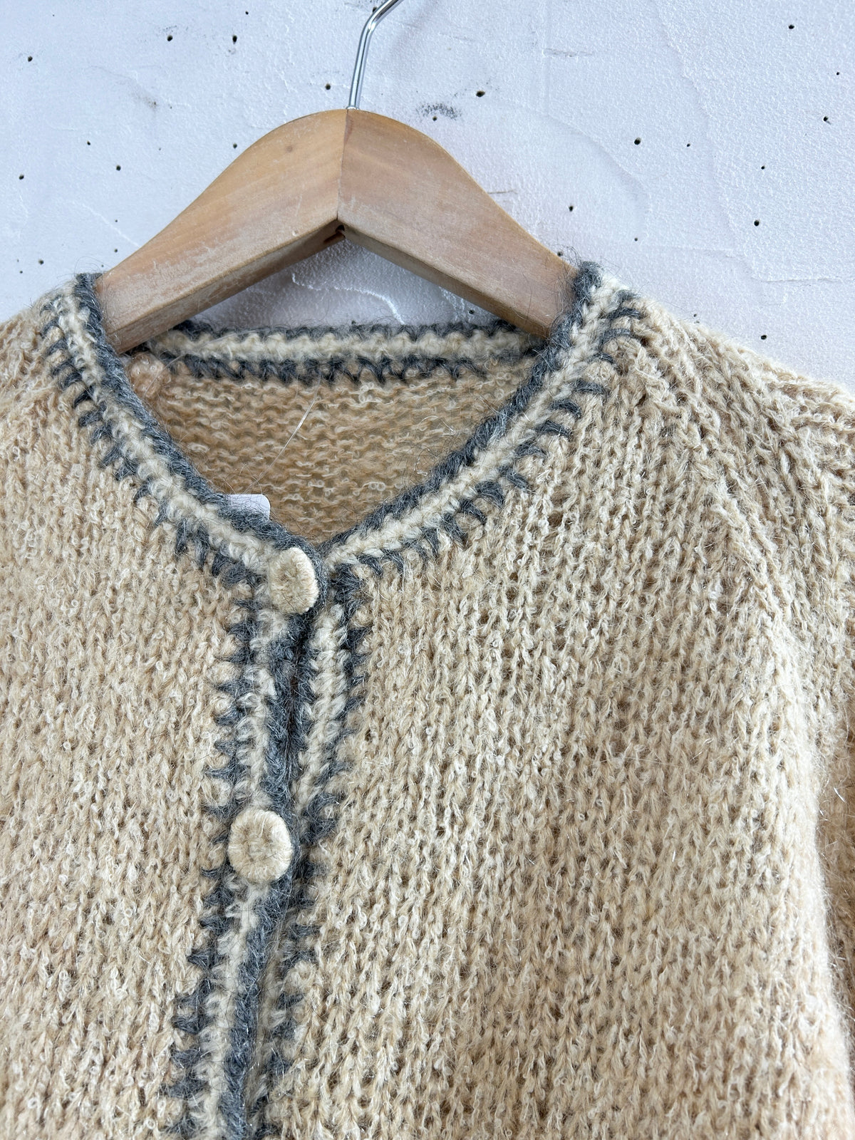 Vintage Knit Cardigan [J34161]