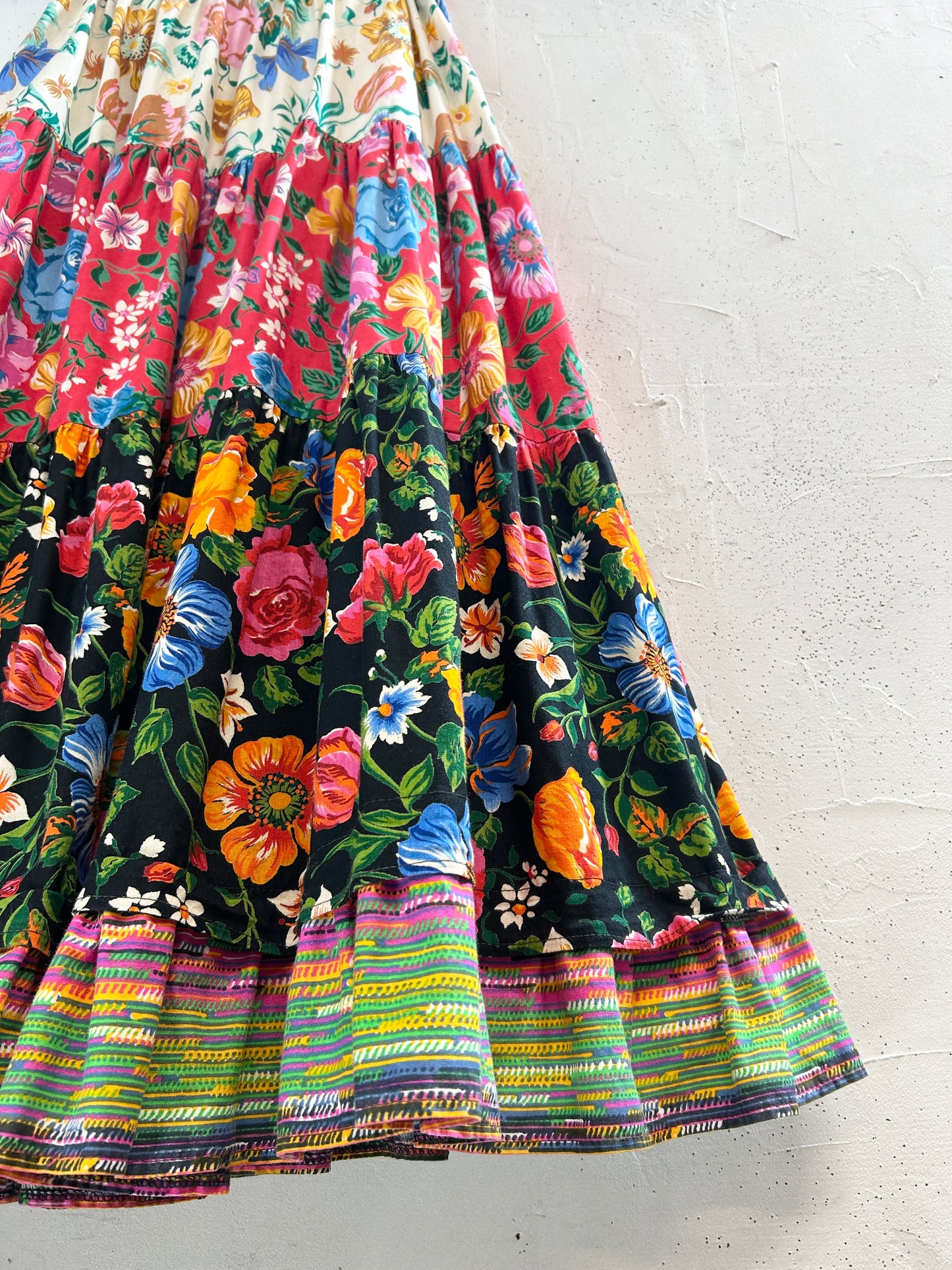 Vintage Tiered Skirt [G33090]