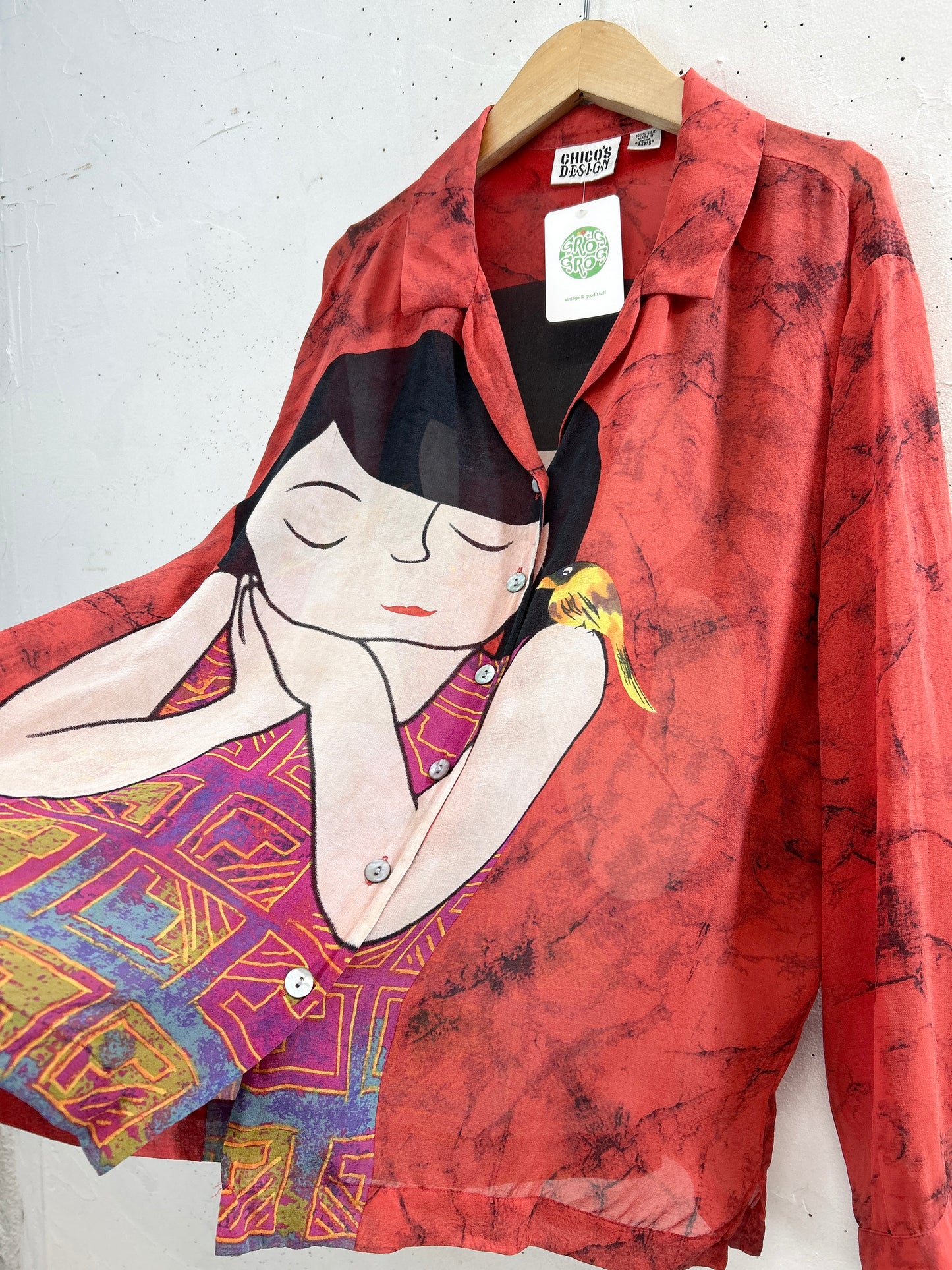 Vintage Shirt 〜Chico's〜 [E32477]